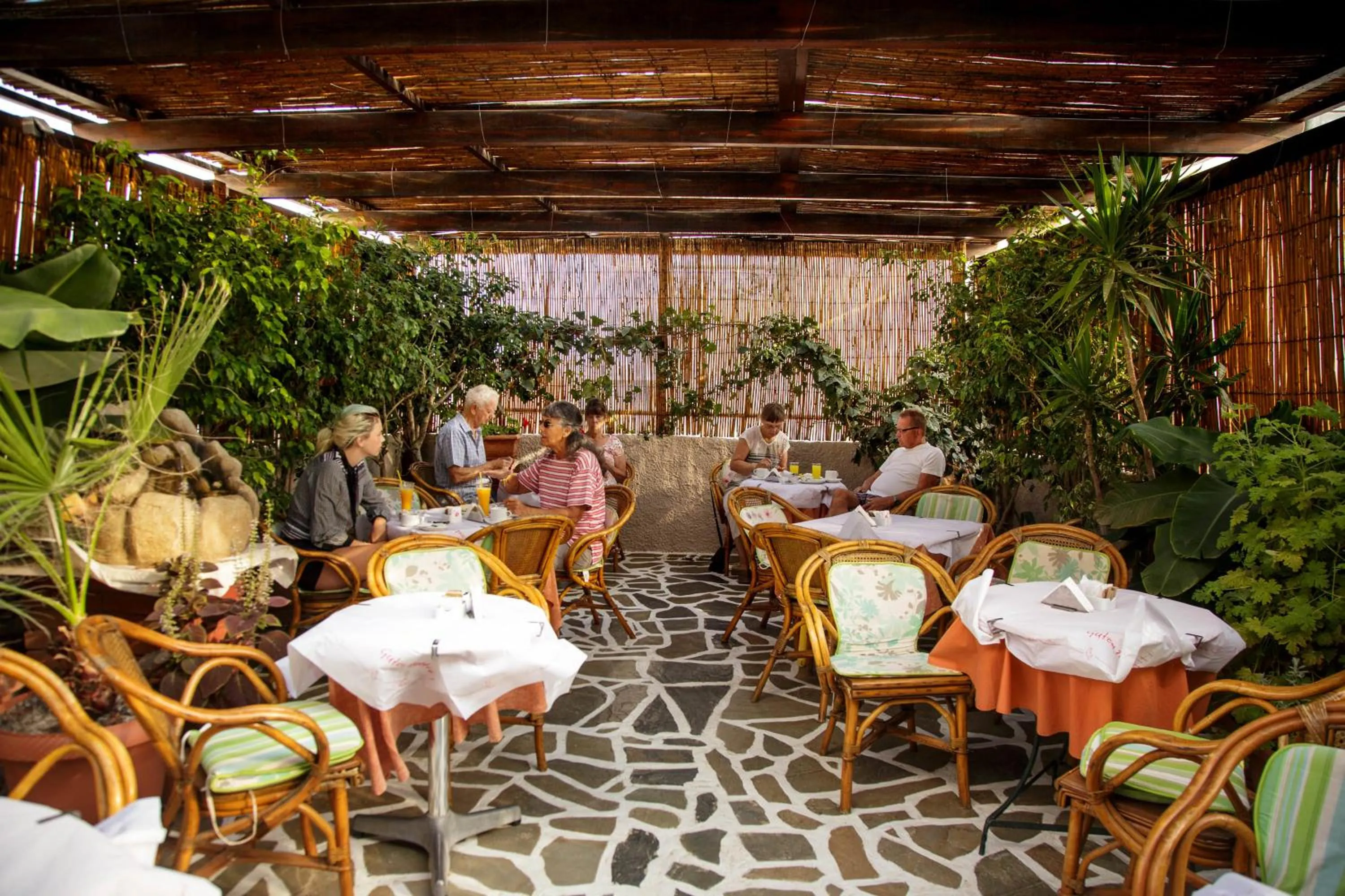 Restaurant/places to eat in Hotel Ideon