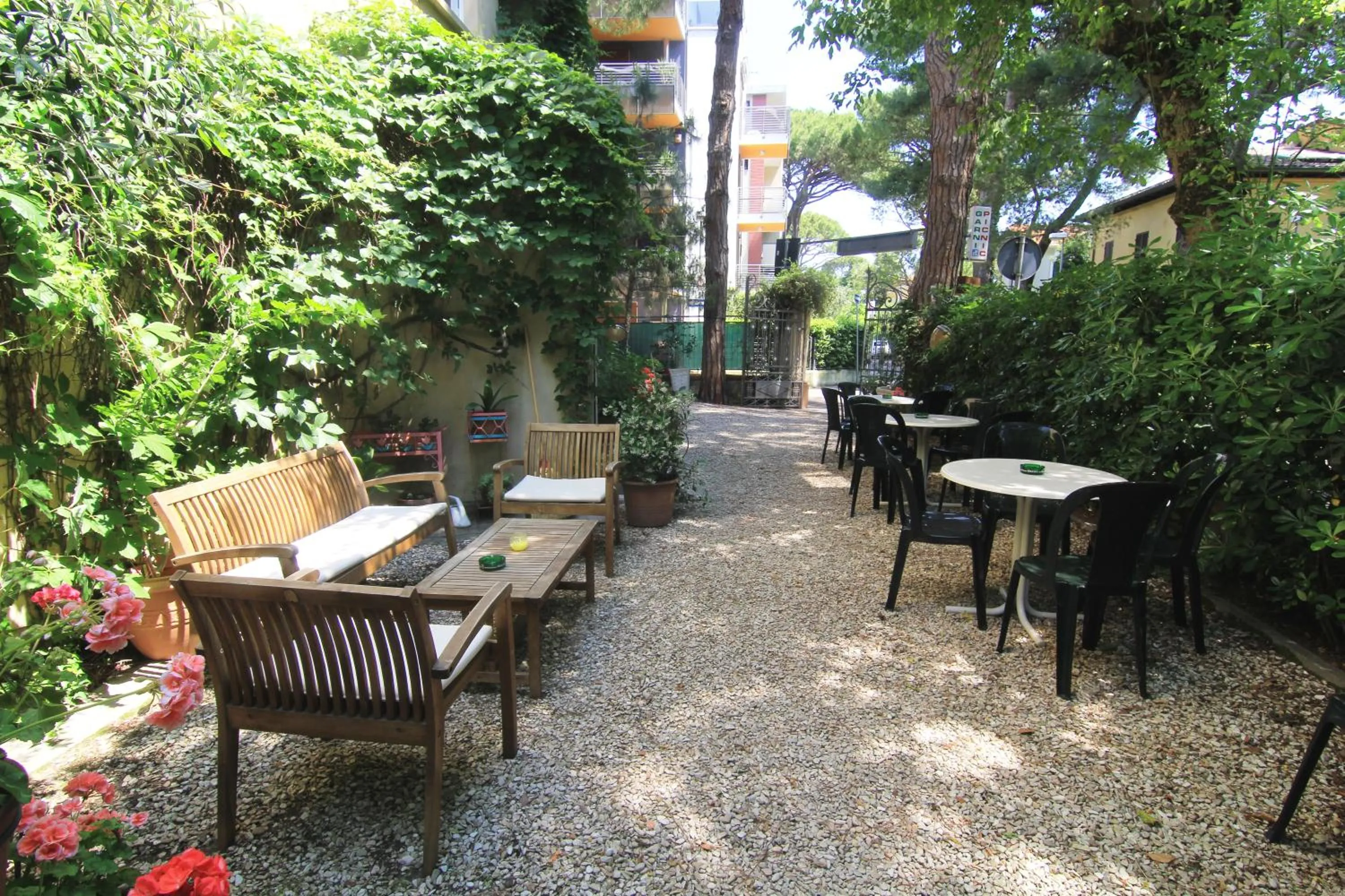 Garden in Hotel Garni Picnic