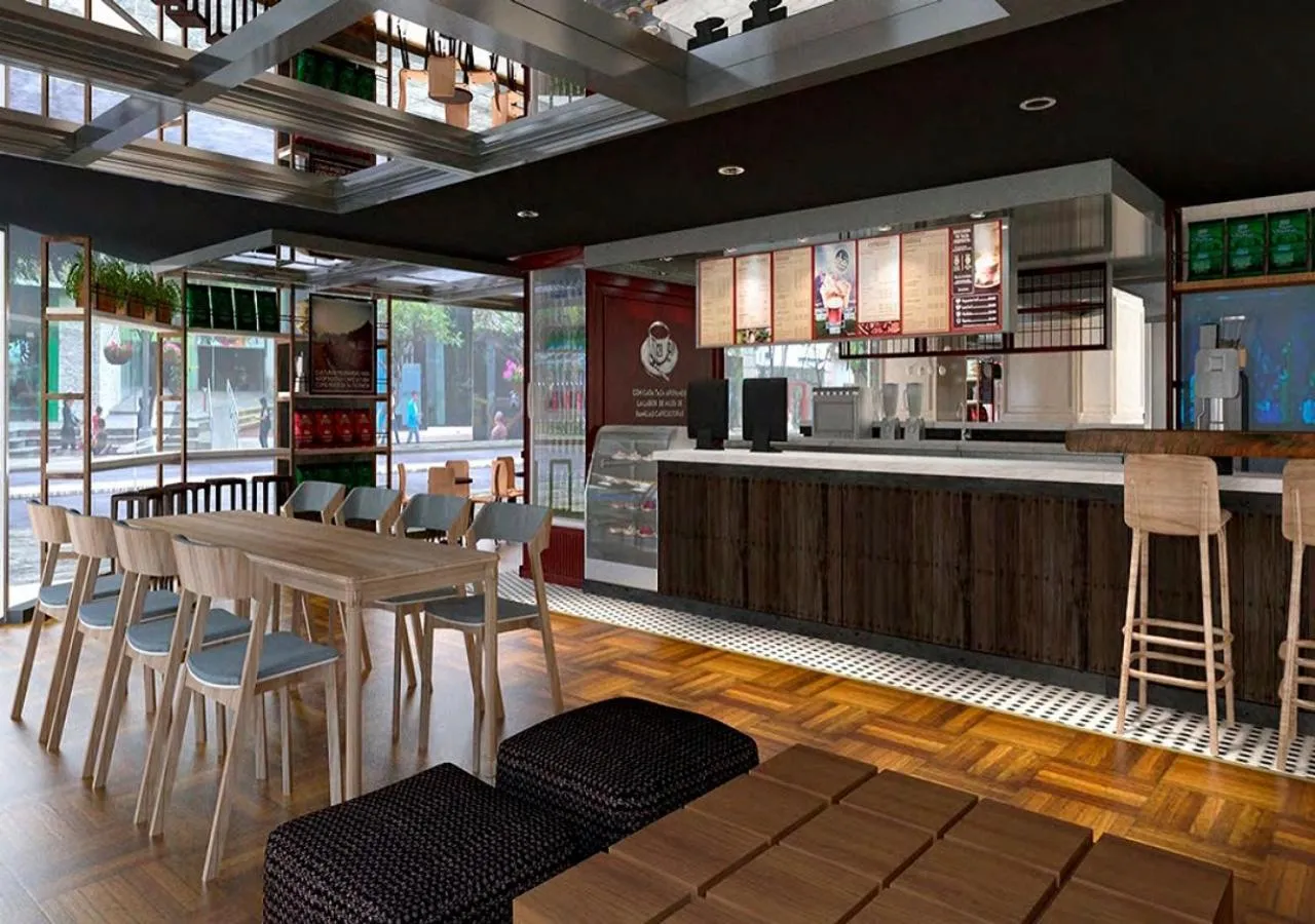 Lounge or bar in Hotel Estelar Miraflores