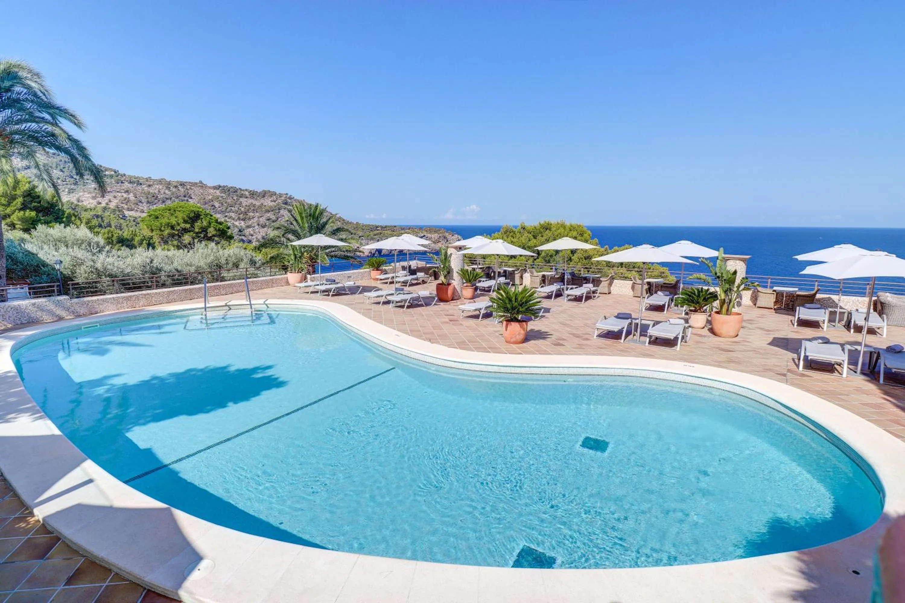 Swimming pool in Hoposa Costa D'or - Adults Only