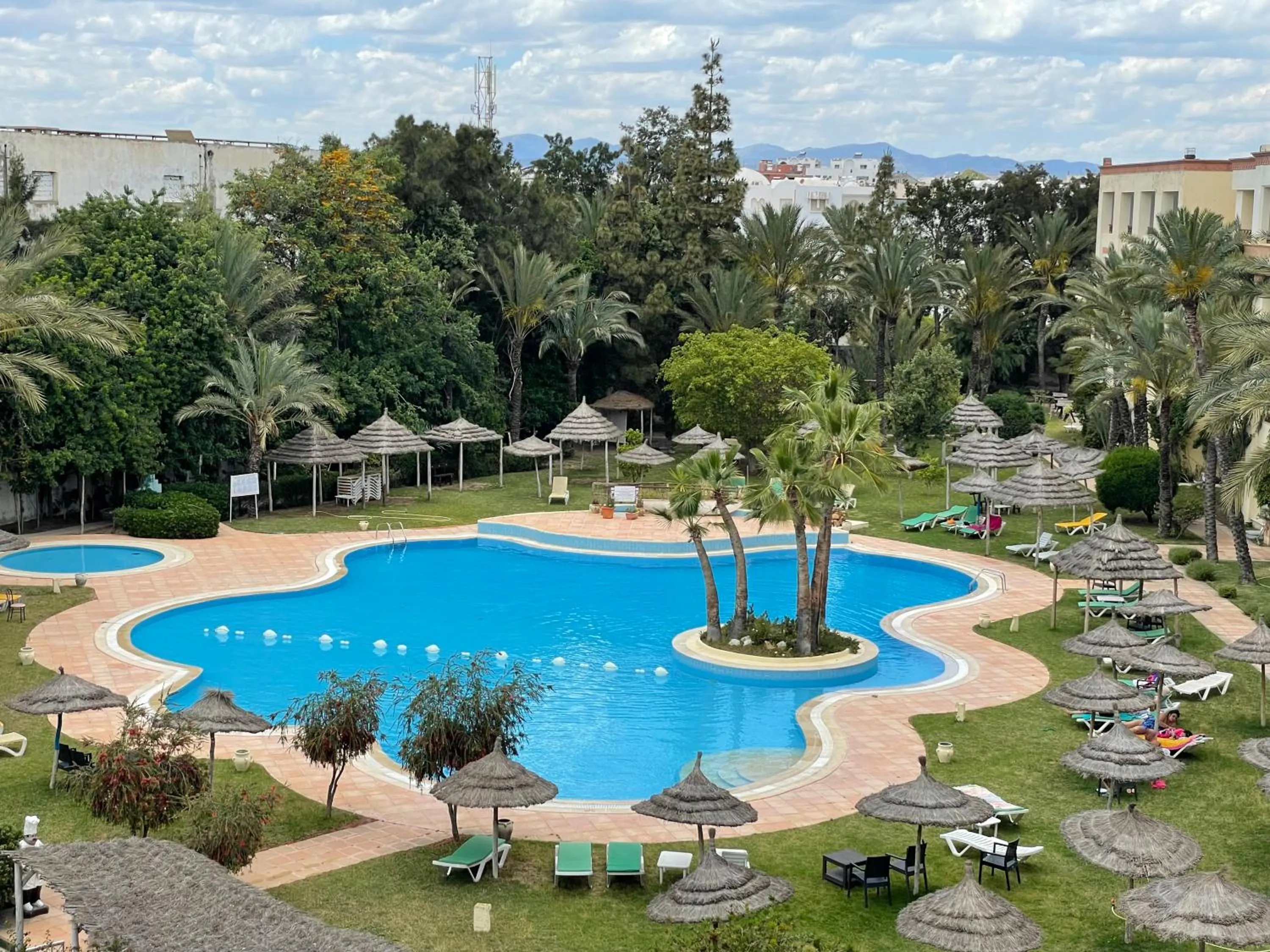 Swimming pool in Marina Palace