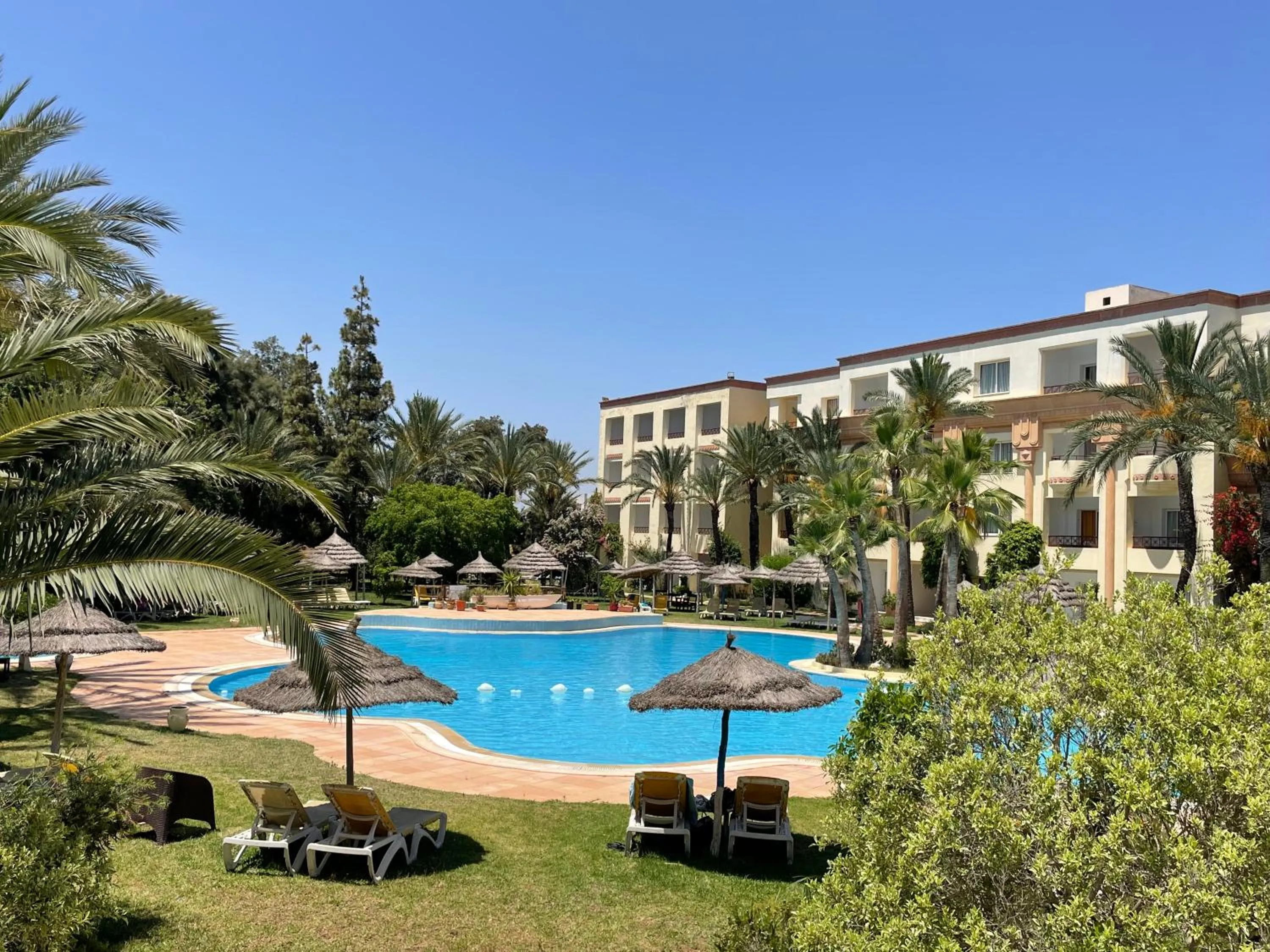 Swimming pool in Marina Palace