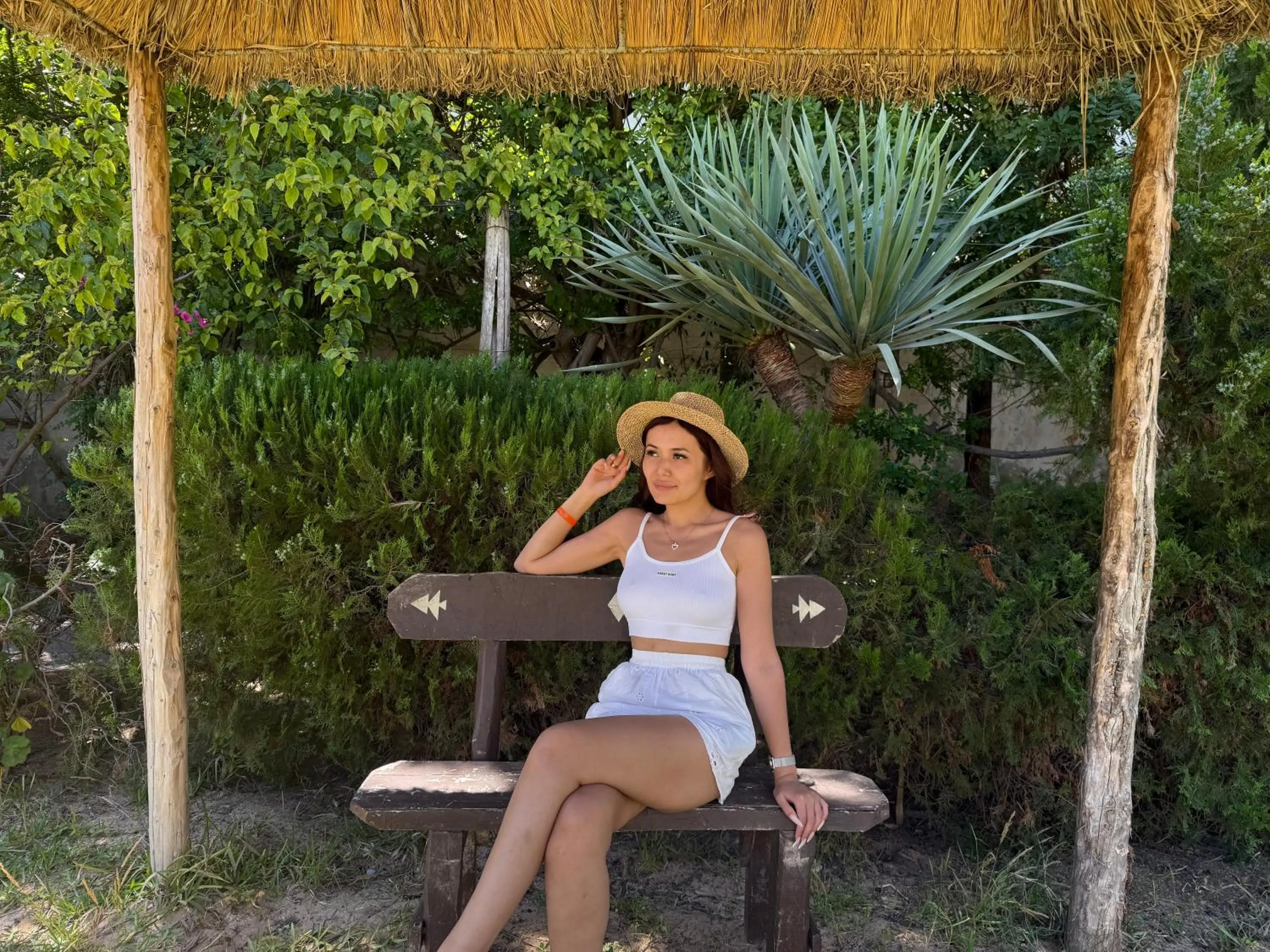 Garden in Marina Palace