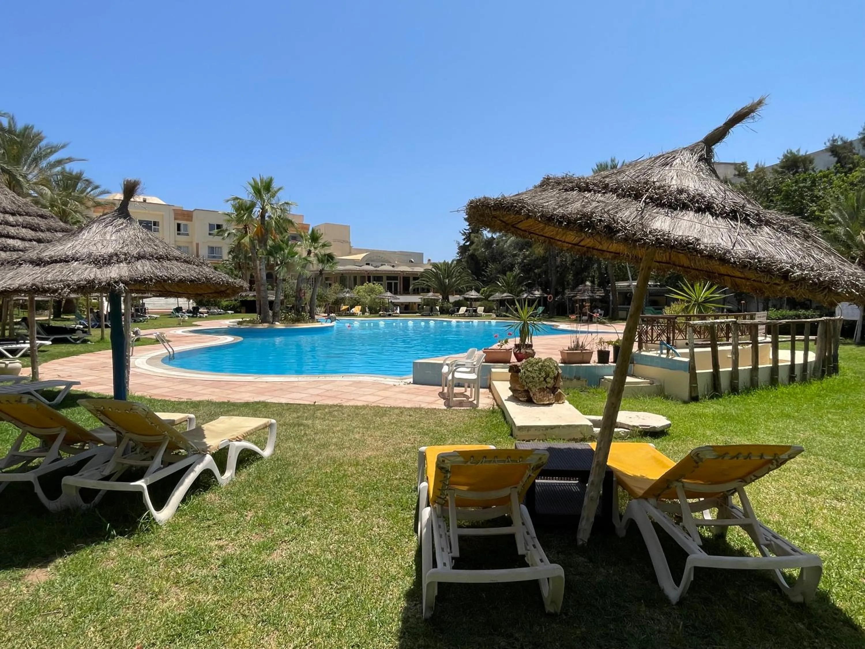 Swimming pool in Marina Palace