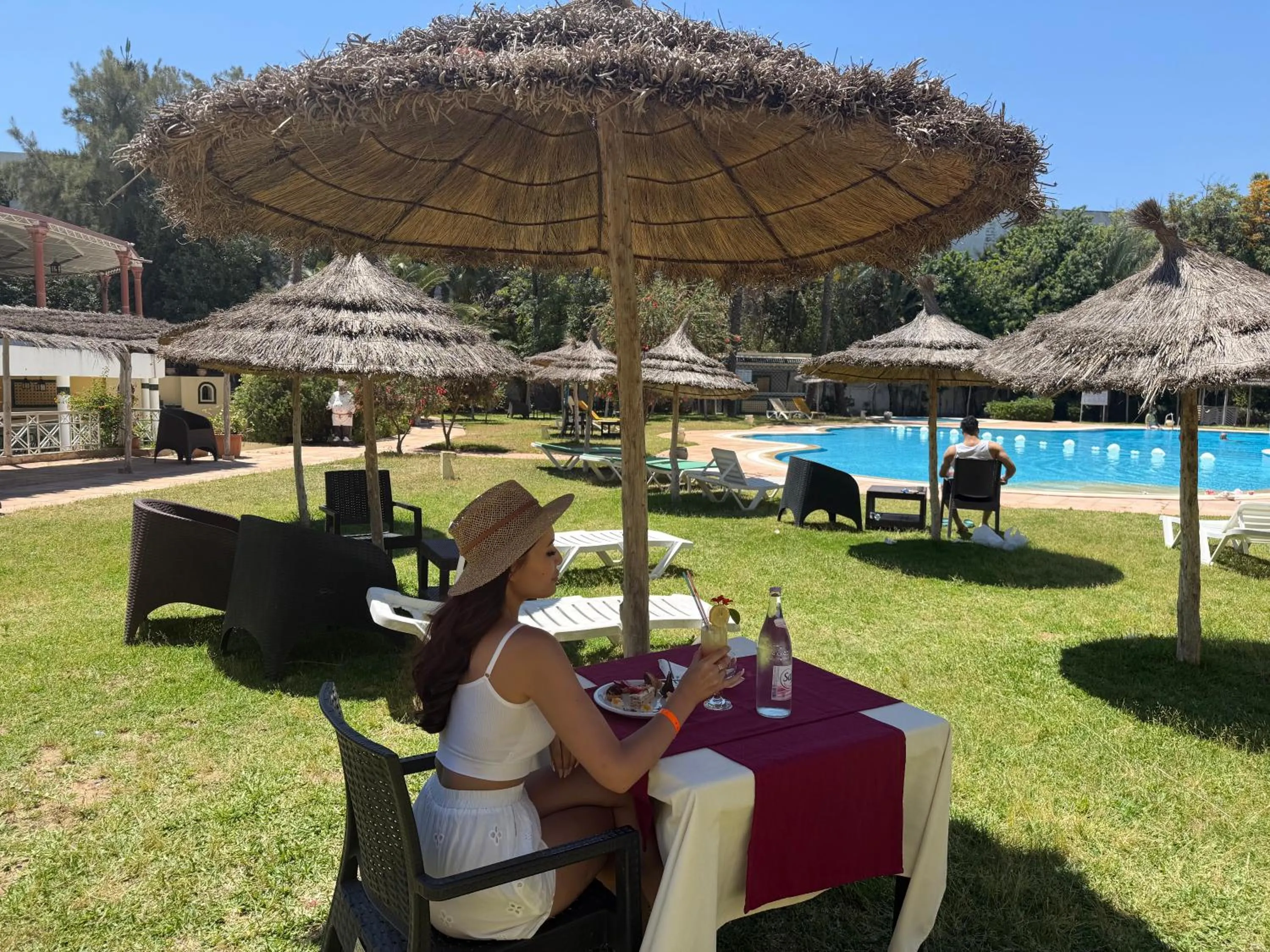 Swimming pool in Marina Palace