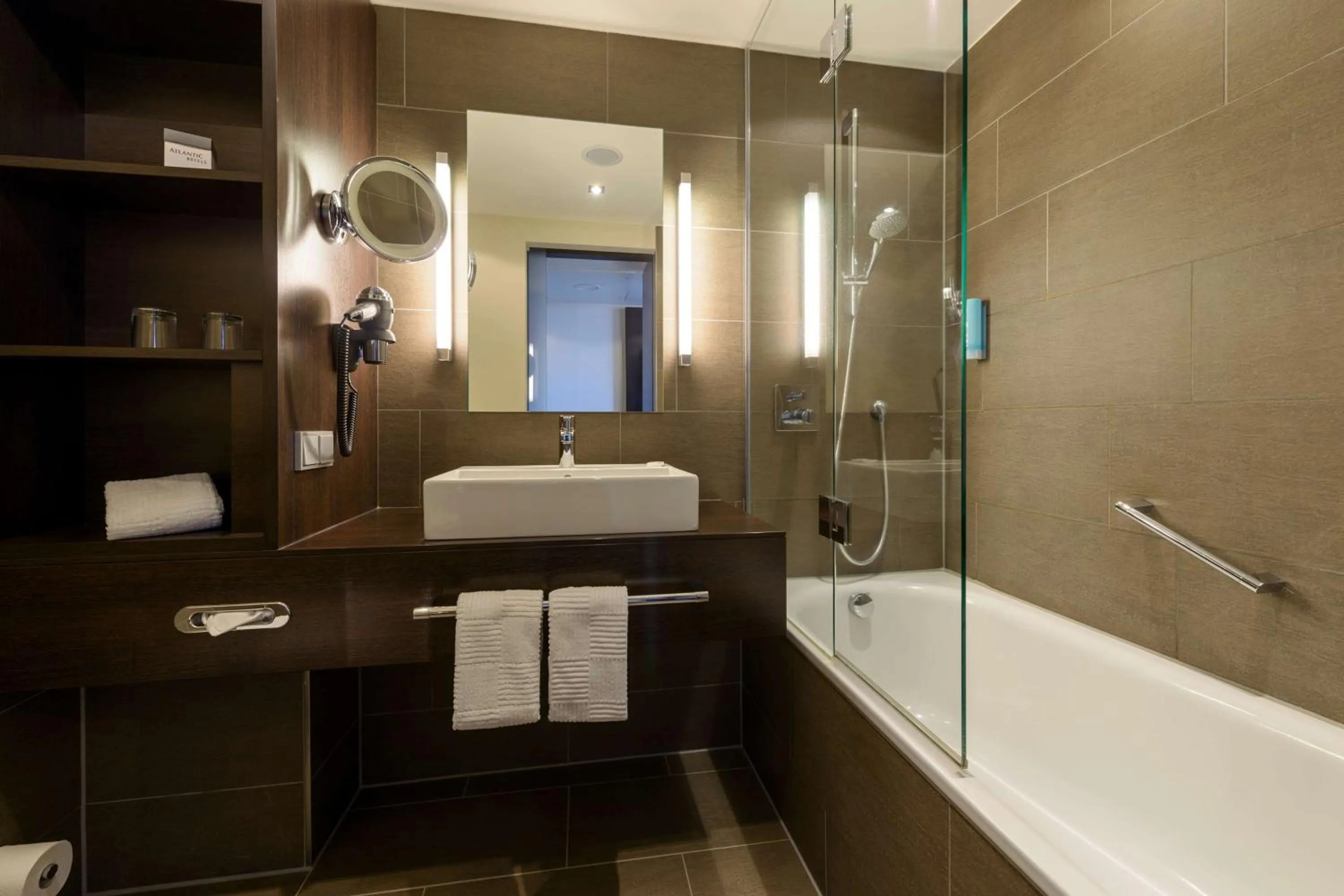 Bathroom in ATLANTIC Hotel Lübeck