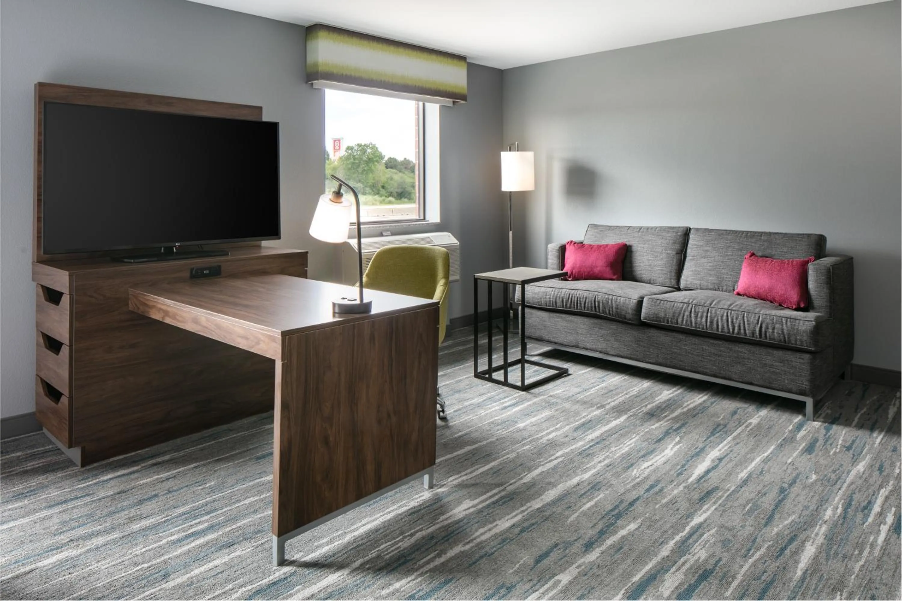 Seating area in Hampton Inn & Suites Grafton