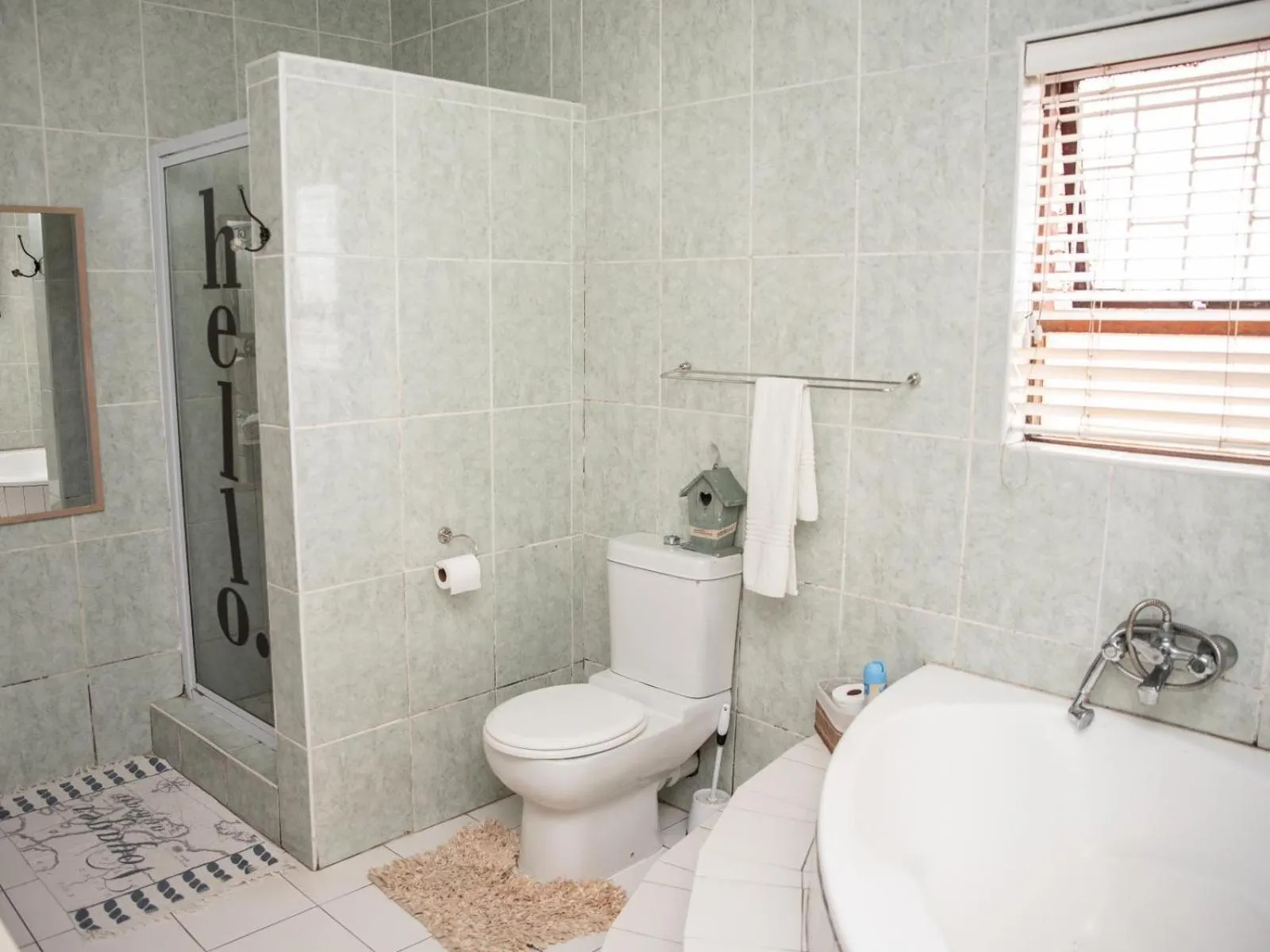 Bathroom in Bluewater Guesthouse