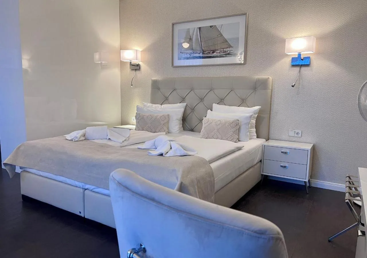 Bed in Hotel Resort Märkisches Meer