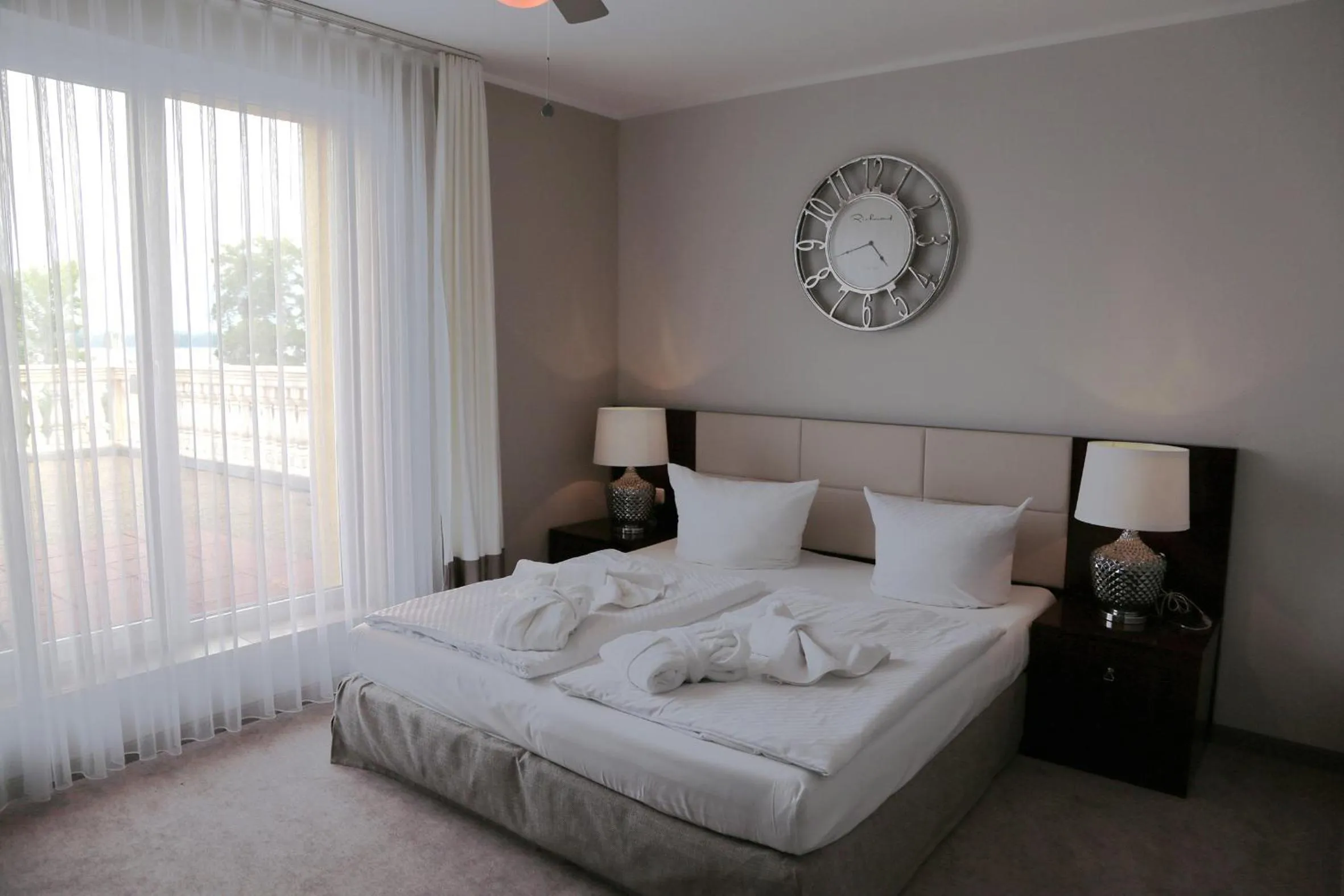 Bed in Hotel Resort Märkisches Meer