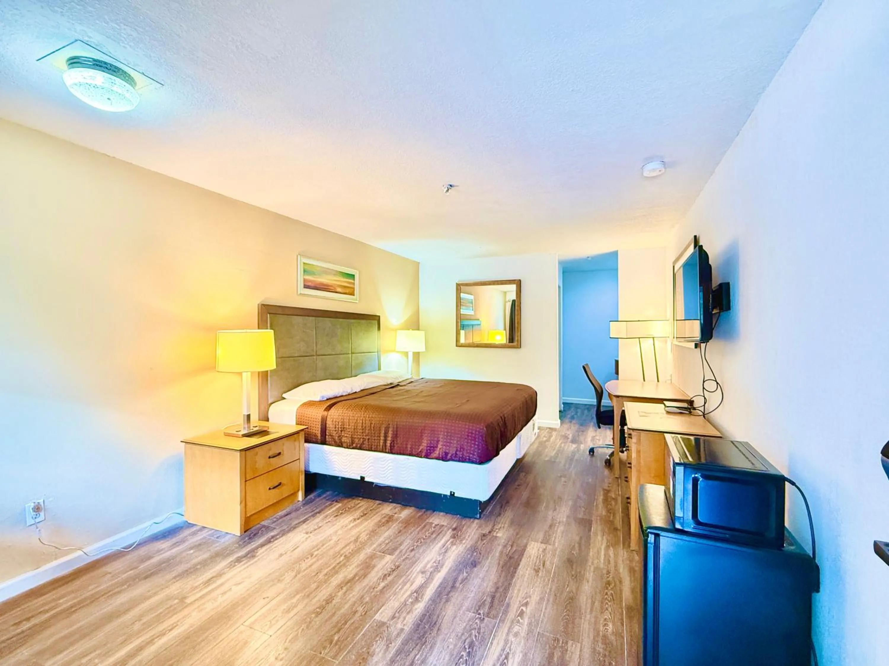 Bedroom, Bed in Woodbridge Inn By OYO Rome