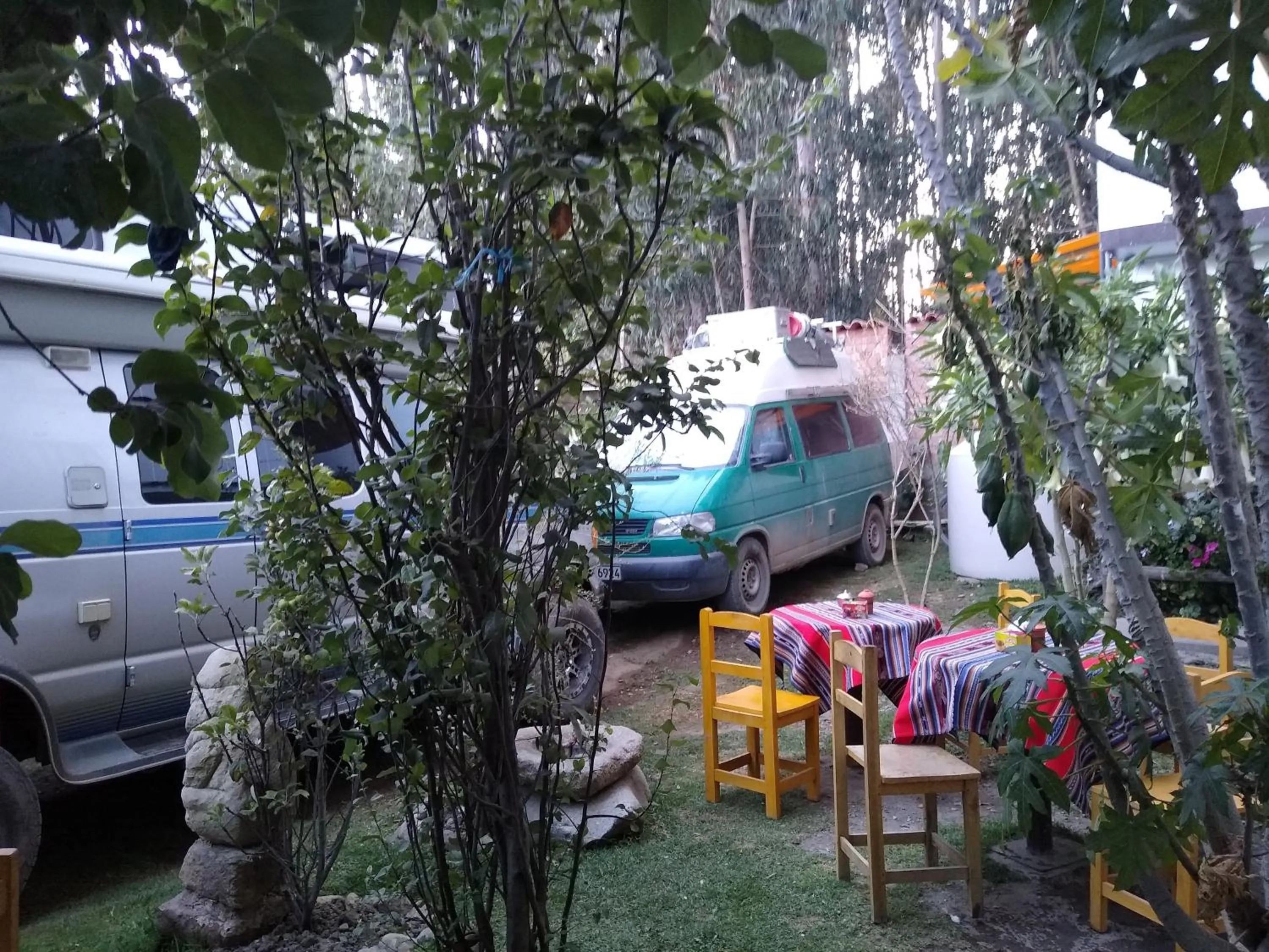 Parking in Hostal Casa del Montañista