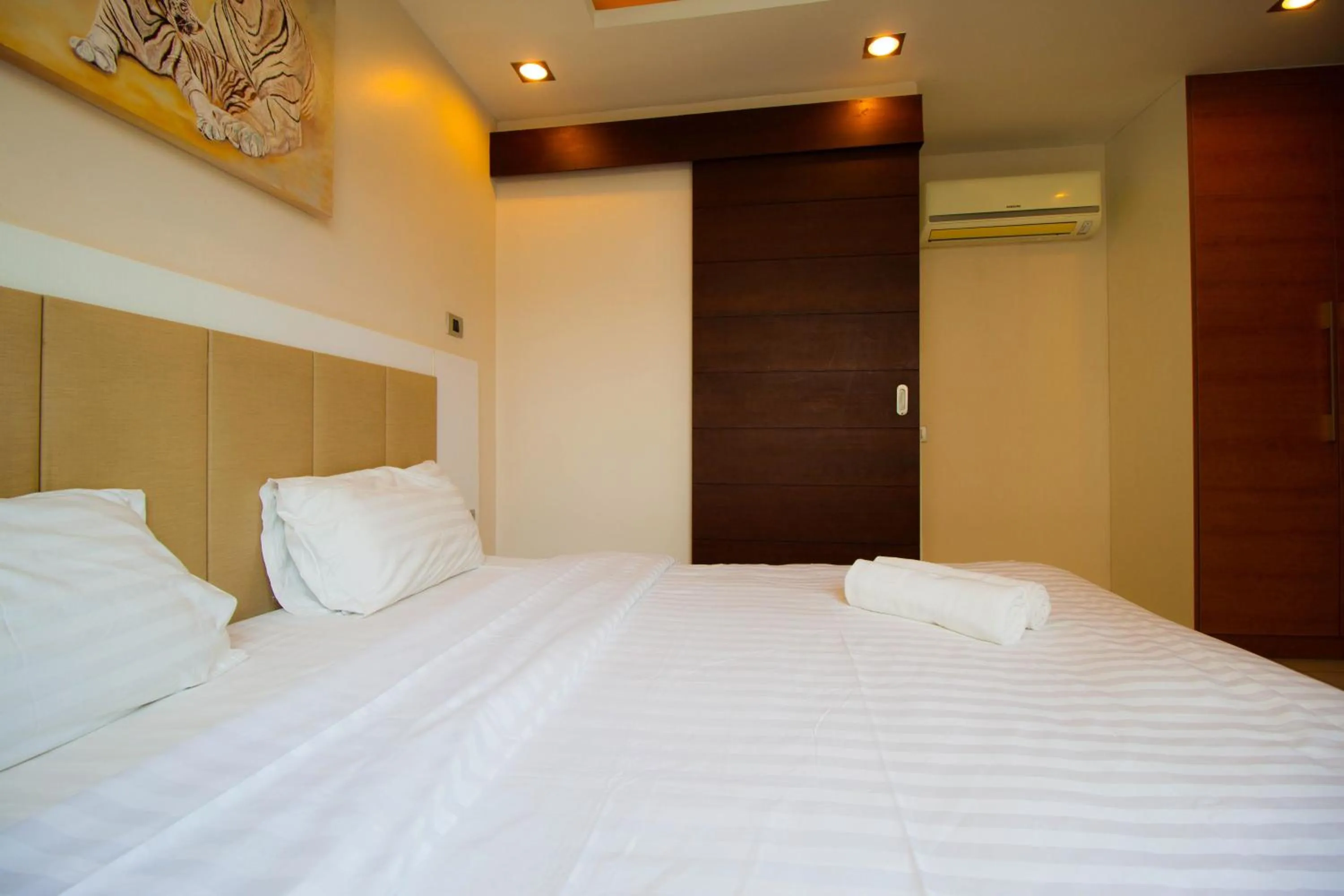 Bedroom, Bed in Hyde Park Residence by Pattaya Sunny rentals