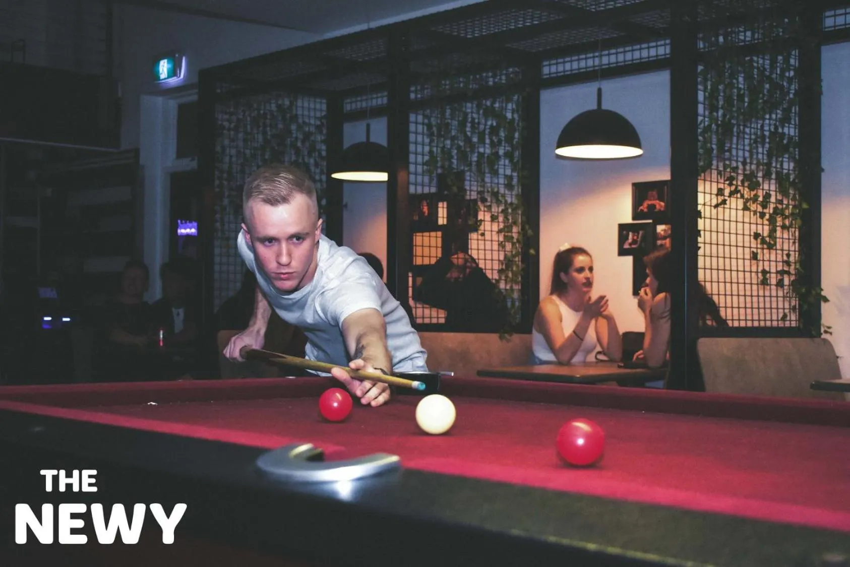 Billiard in Newcastle Hotel