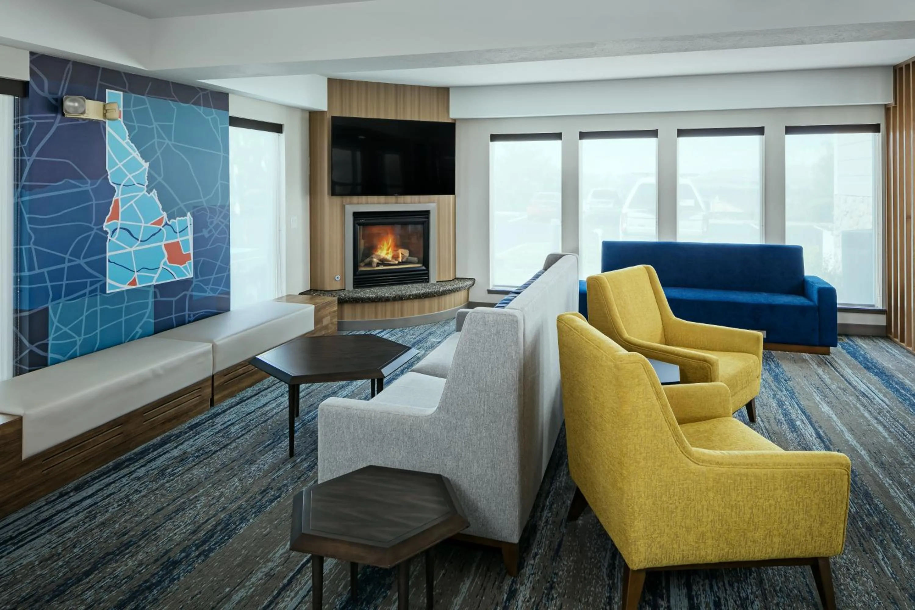 Lobby or reception in Holiday Inn Express Lewiston by IHG