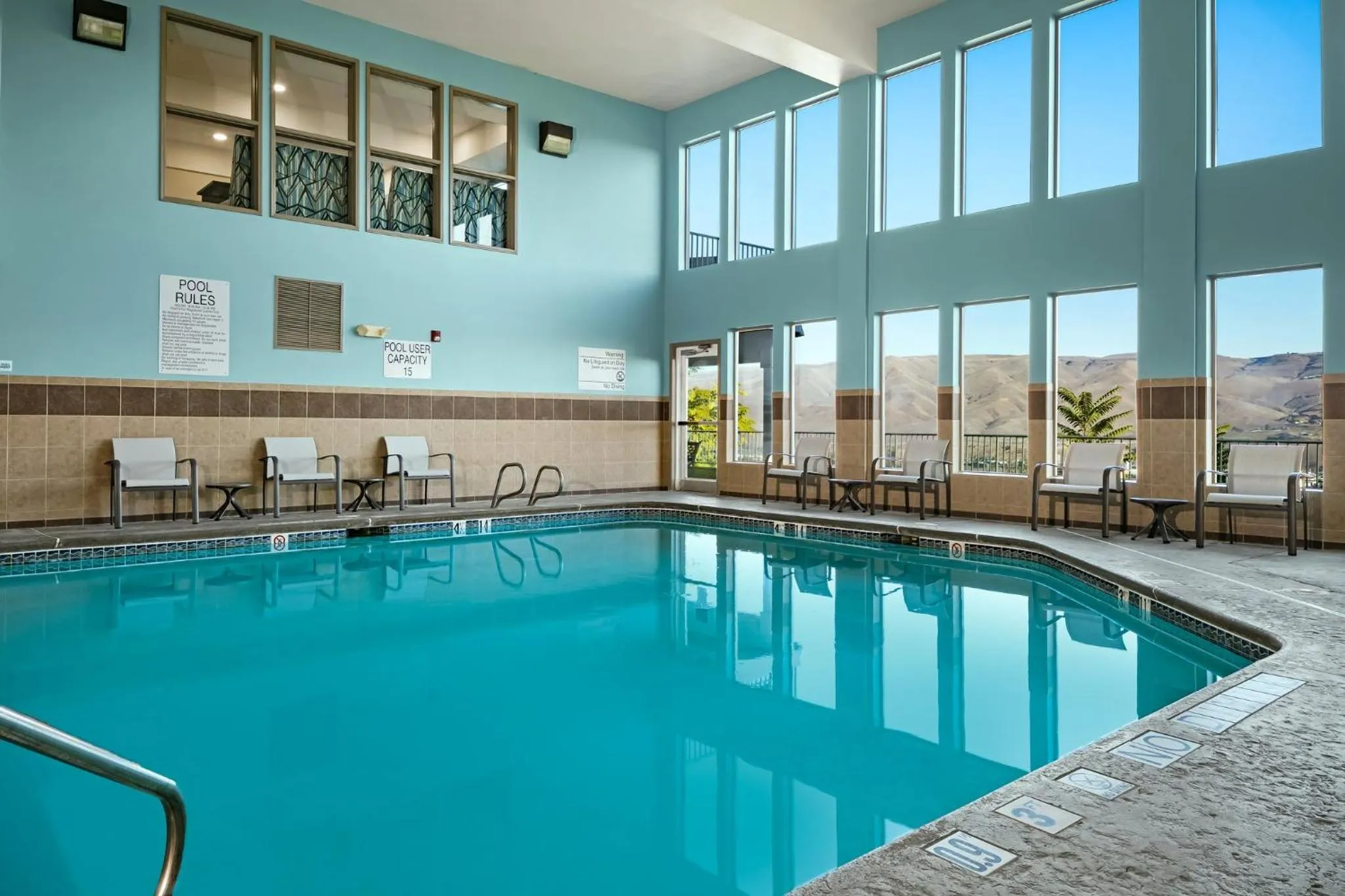 Swimming pool in Holiday Inn Express Lewiston by IHG