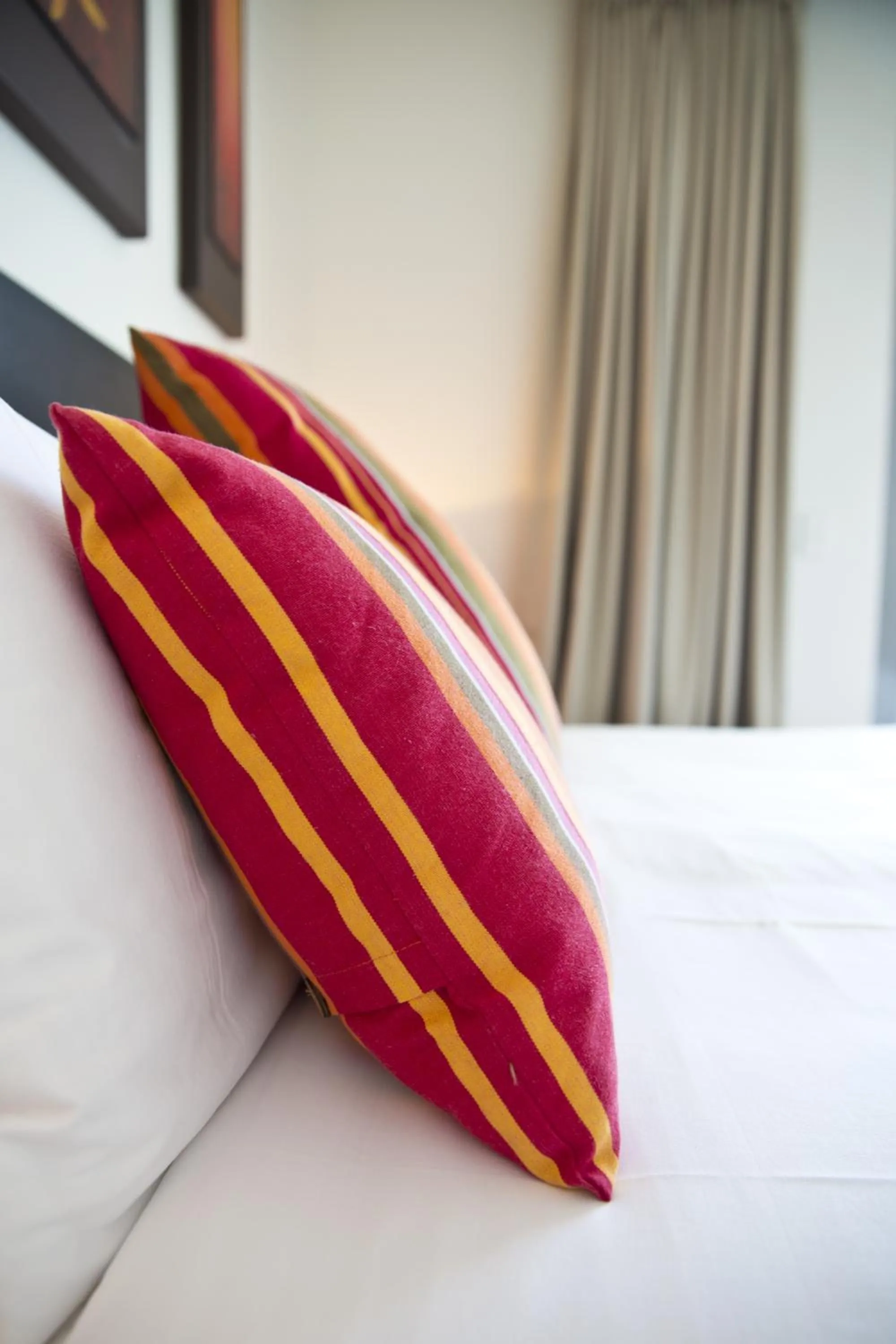 Decorative detail, Bed in Cairns Private Apartments