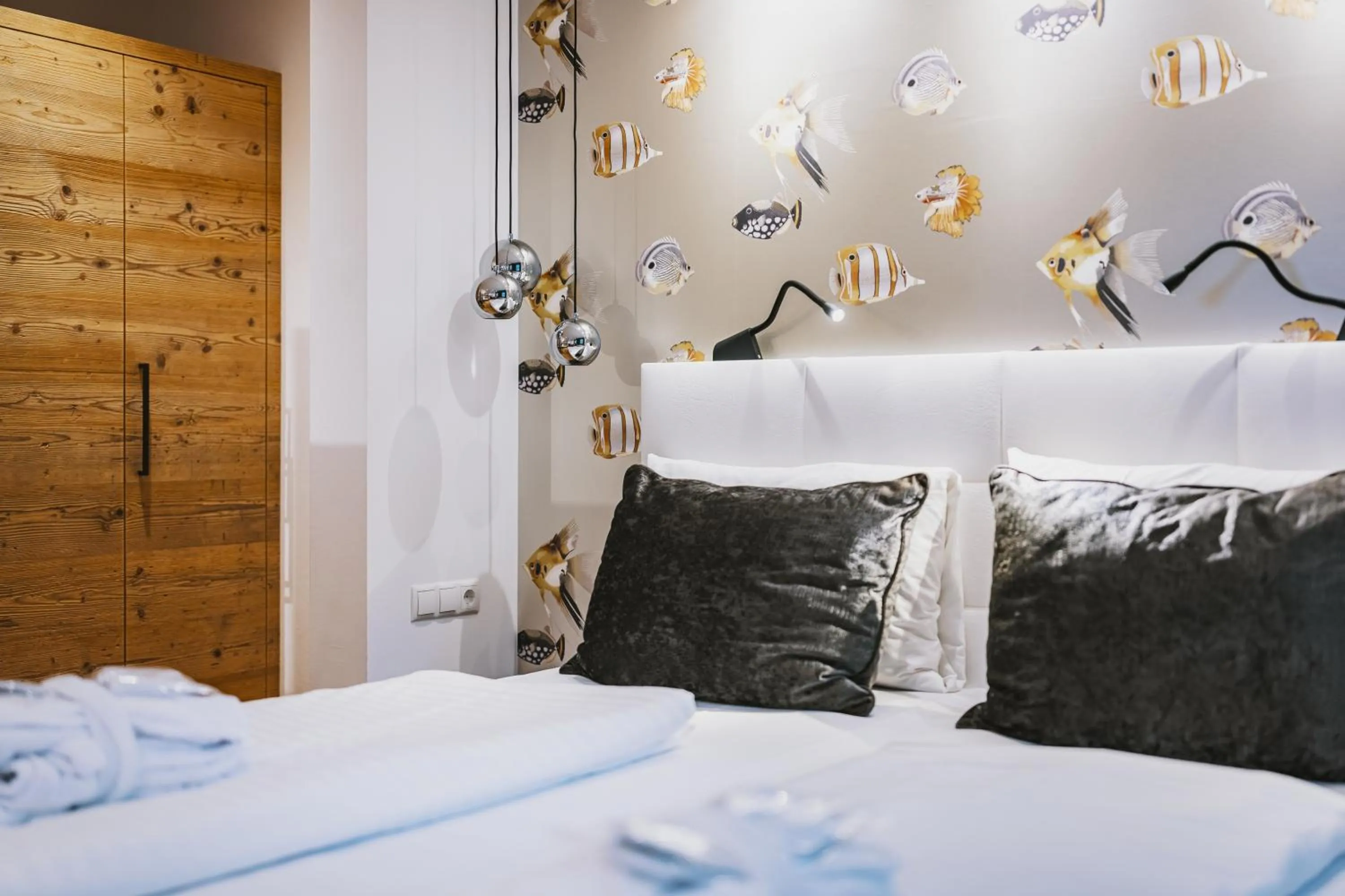 Bed in Hotel Flachauerhof