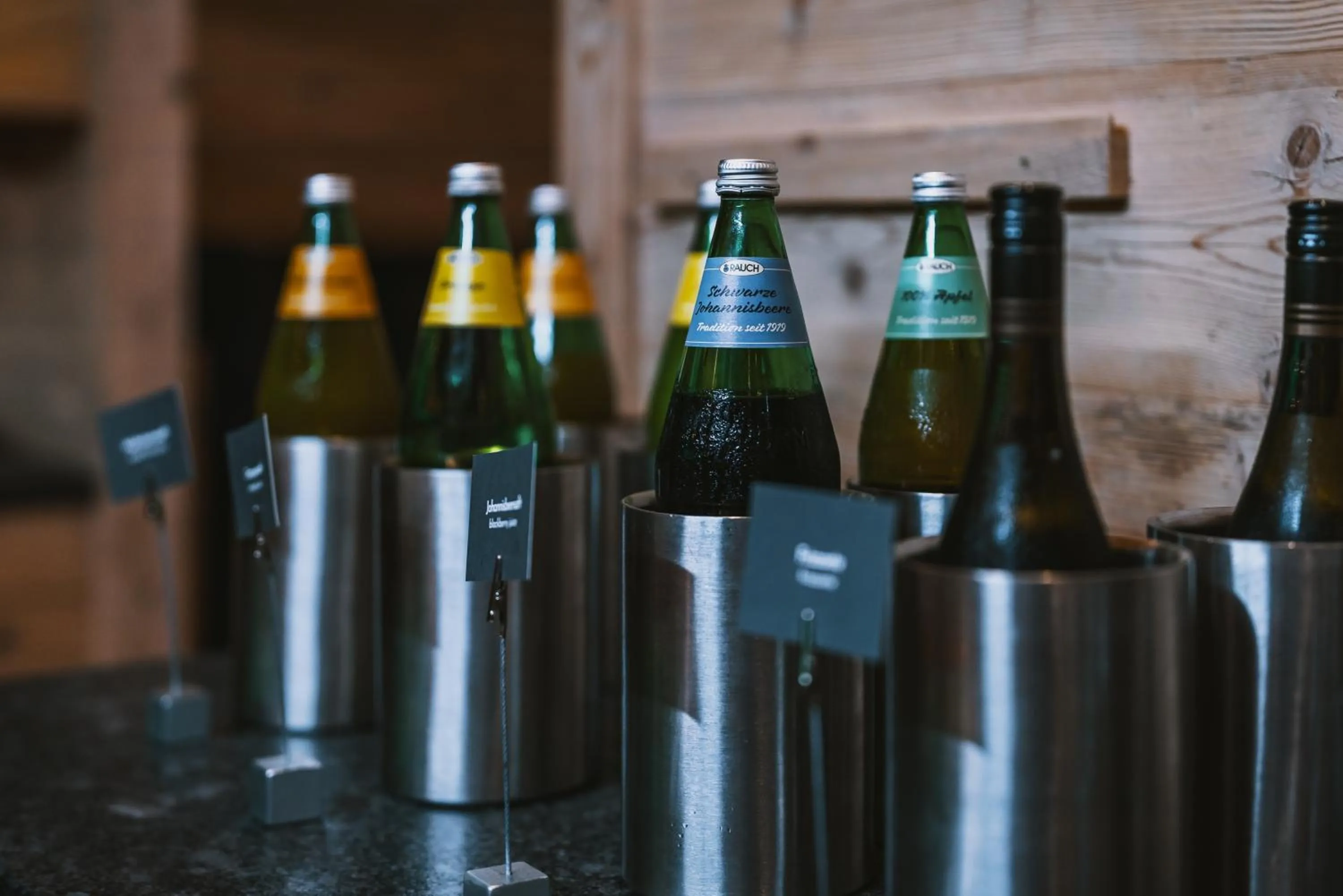 Drinks in Hotel Flachauerhof