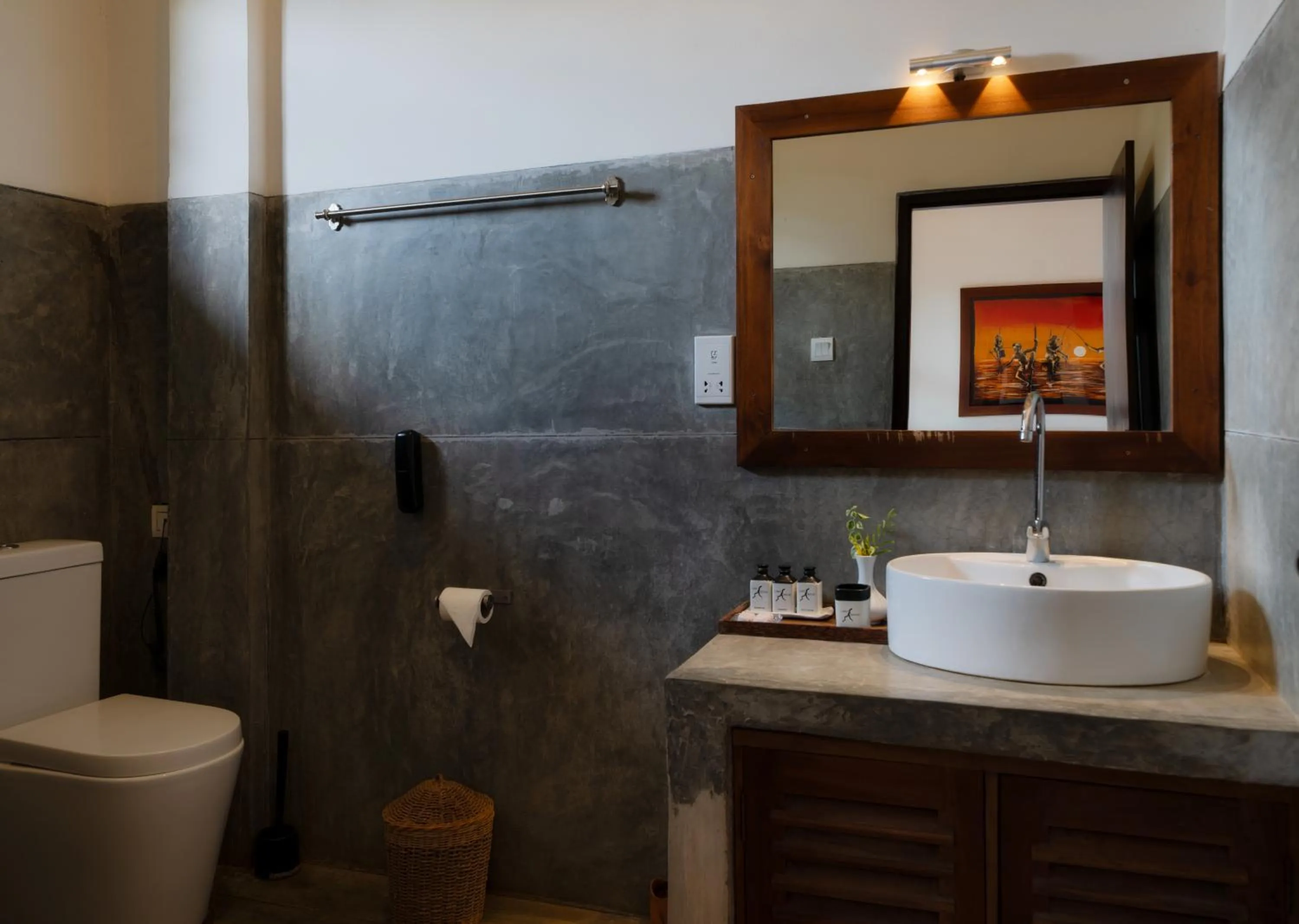 Bathroom in Lario Resort Sigiriya