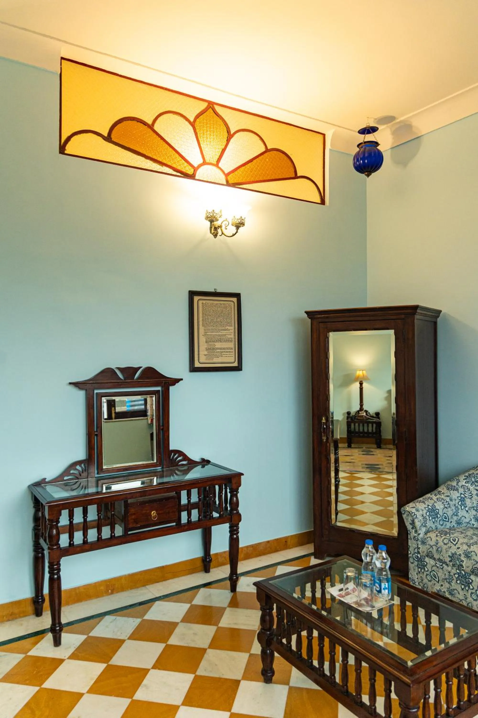 Bed in Haveli Inn Pal