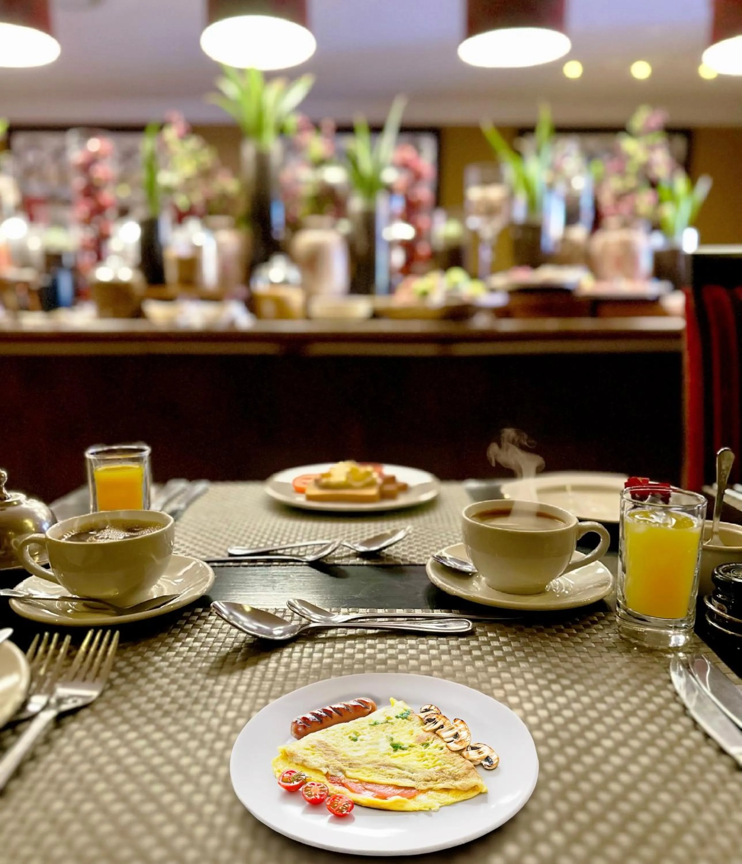 Breakfast in Cycad Guest House