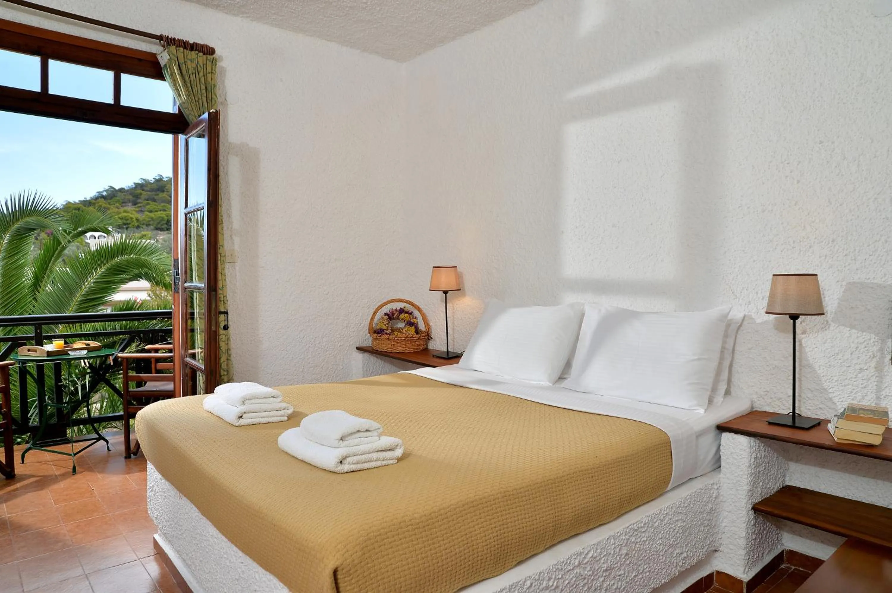 Bed in Vagia Traditional, Aegina Island