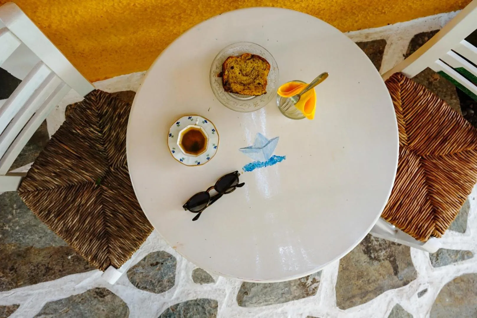 Food and drinks in Vagia Traditional, Aegina Island