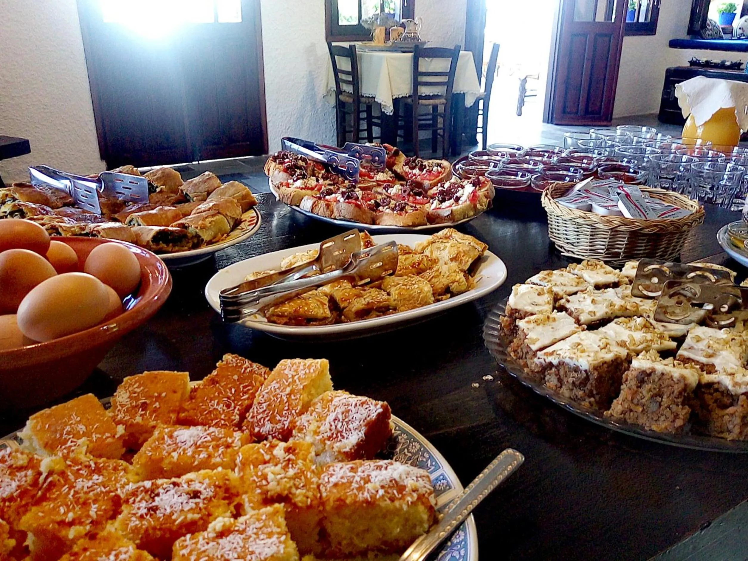 Breakfast in Vagia Traditional, Aegina Island