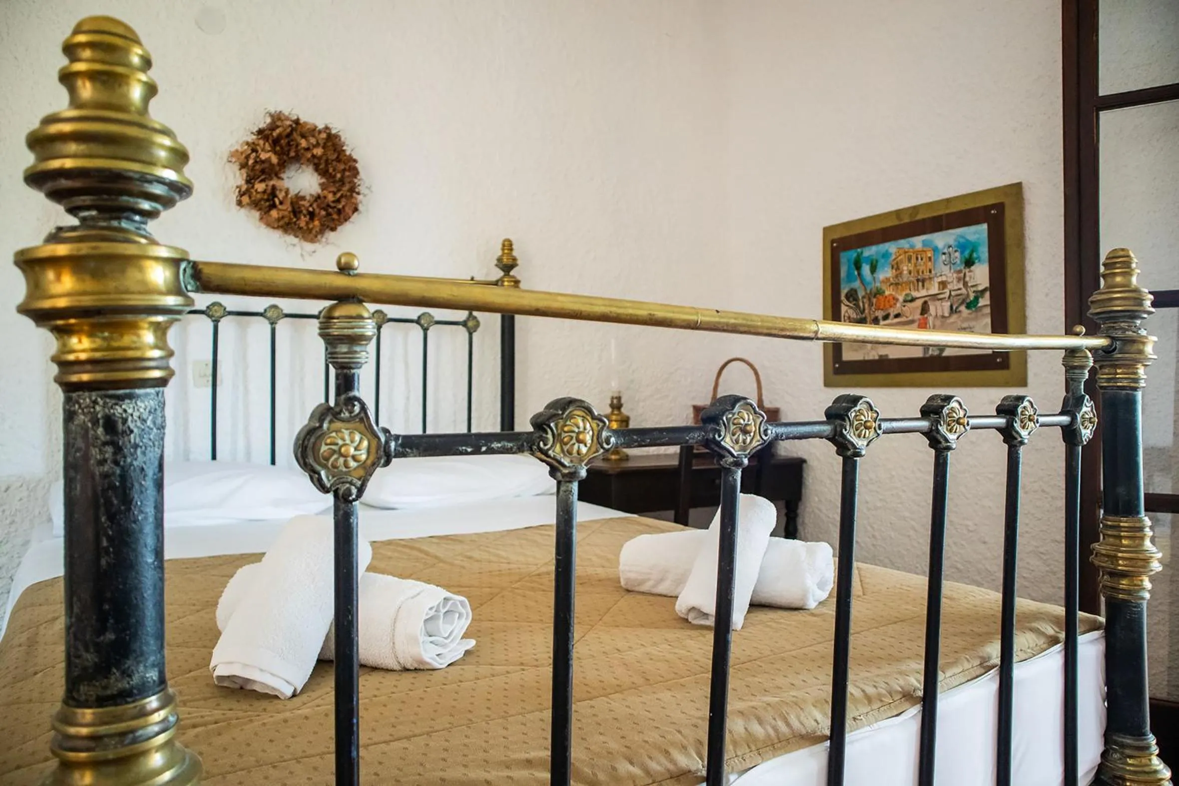 Bedroom, Bed in Vagia Traditional, Aegina Island