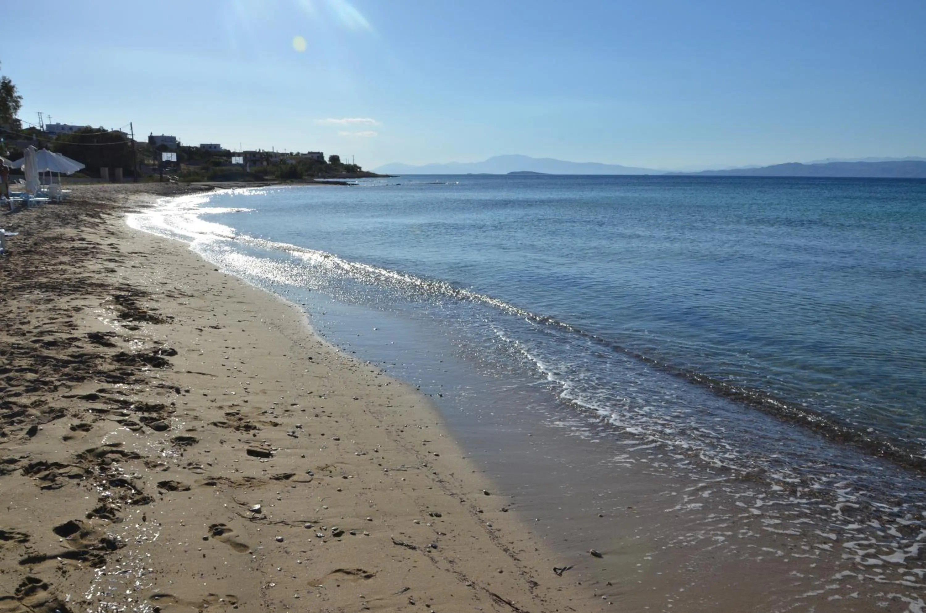 Beach in Vagia Traditional, Aegina Island