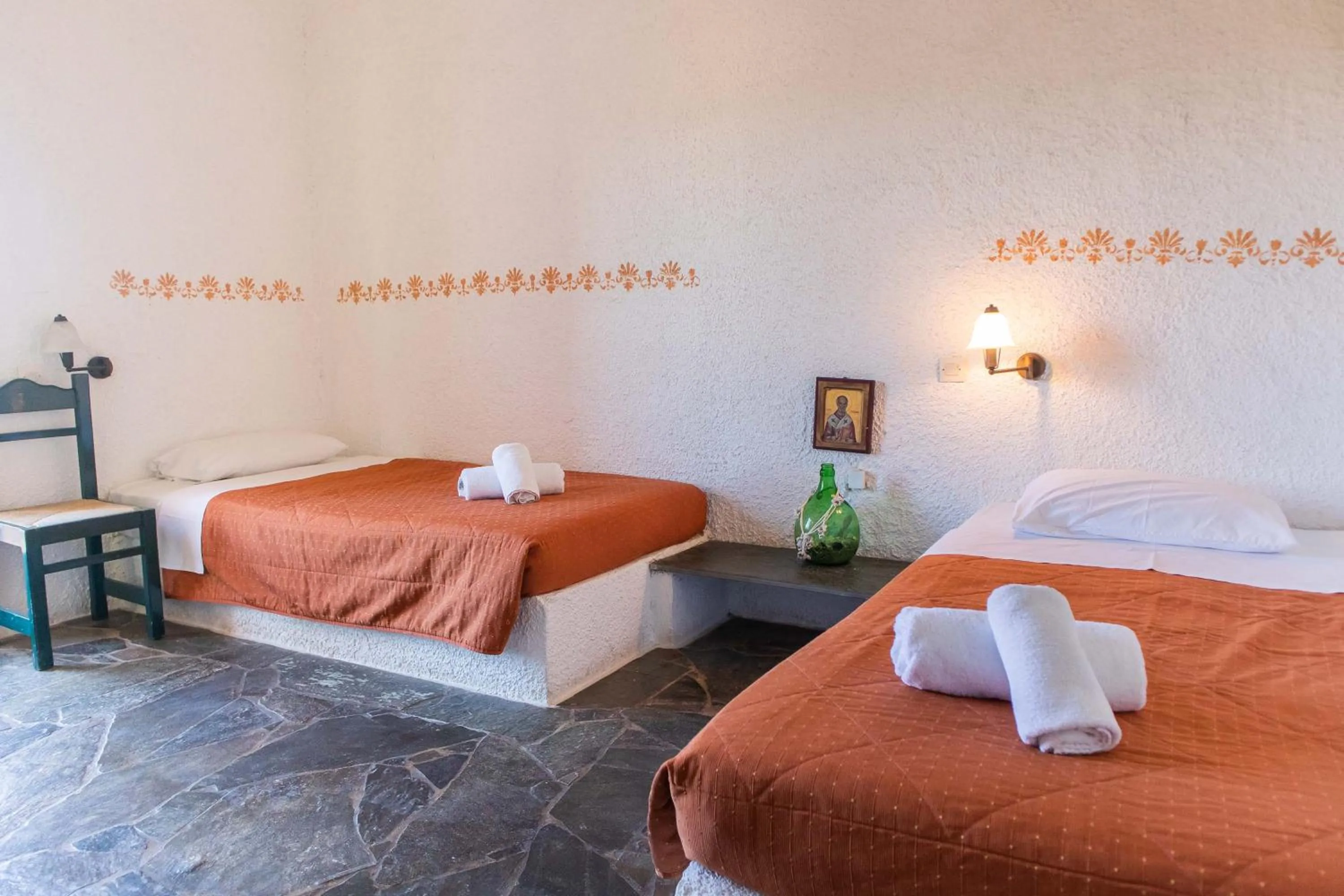 Bed in Vagia Traditional, Aegina Island