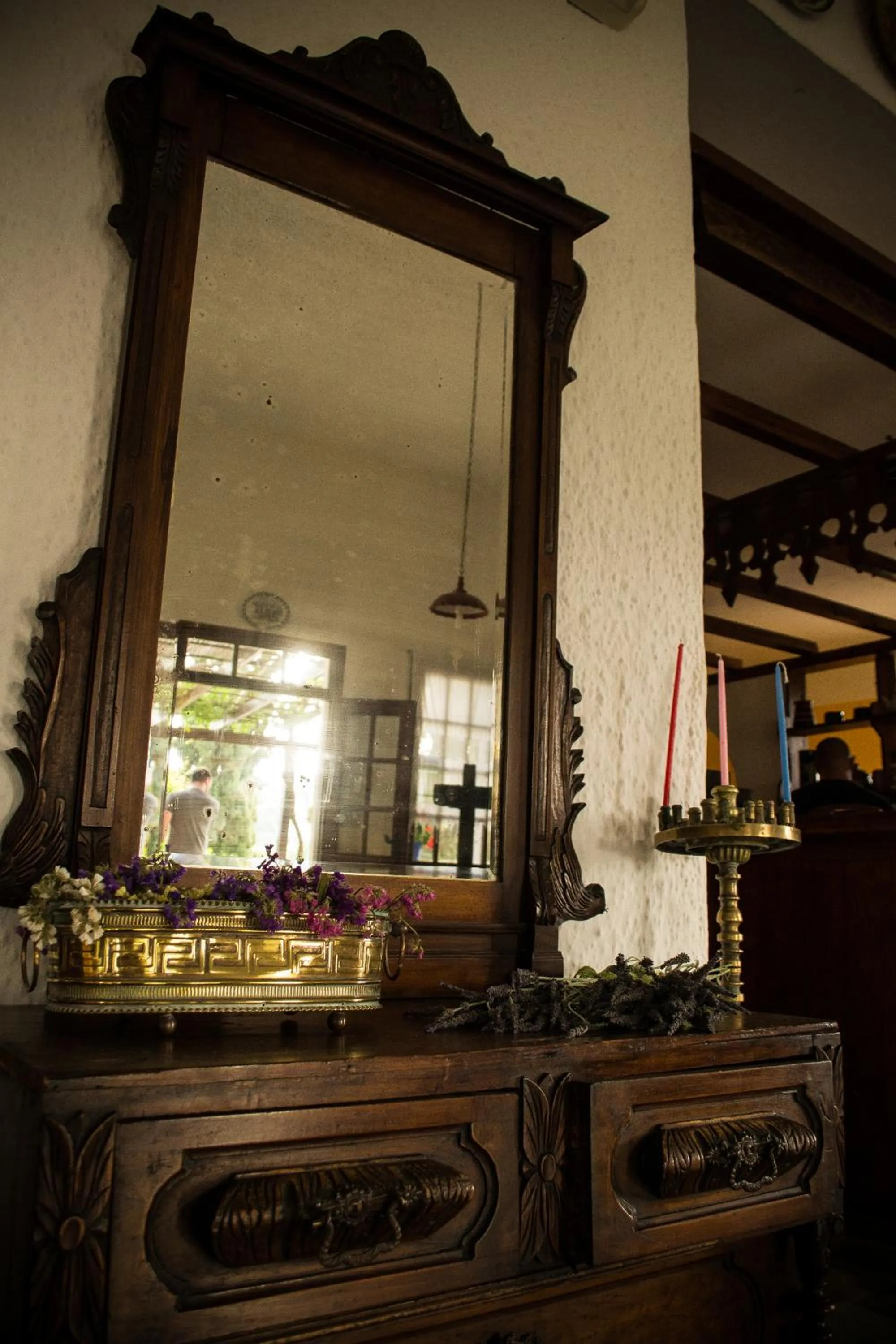 Lobby or reception in Vagia Traditional, Aegina Island