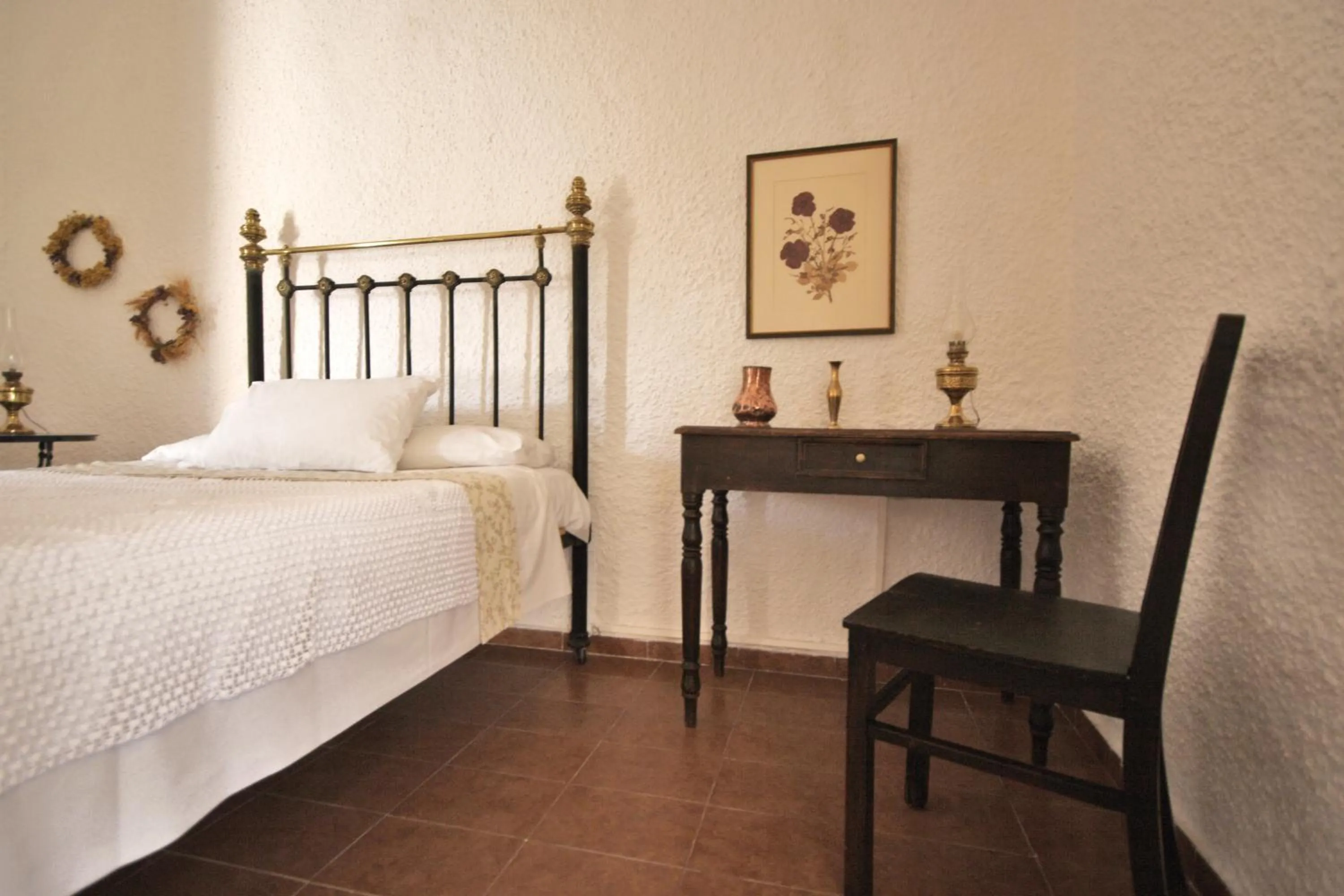 Bed in Vagia Traditional, Aegina Island