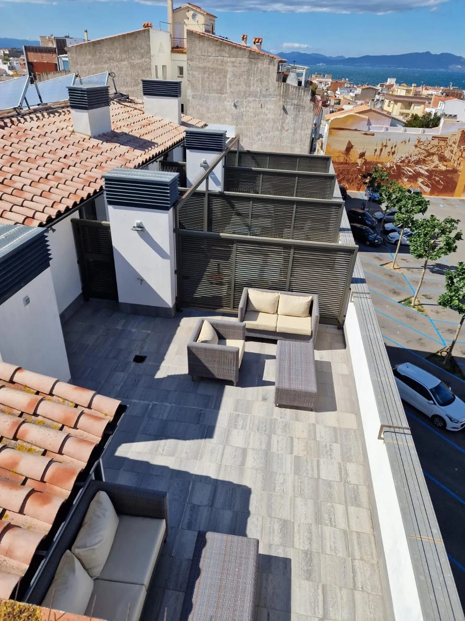 Balcony/Terrace in Hotel L'Escala Centre