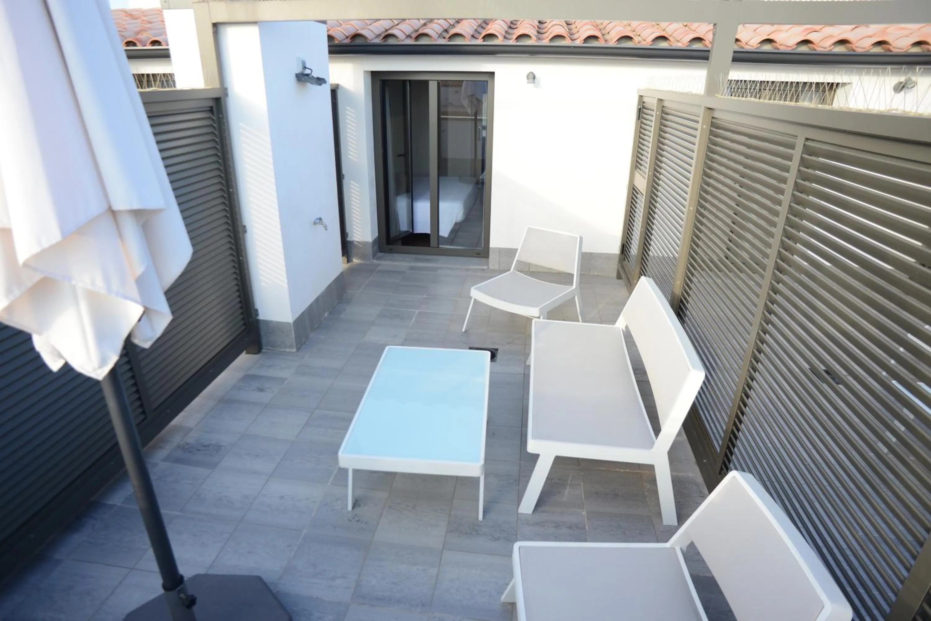 Balcony/Terrace in Hotel L'Escala Centre