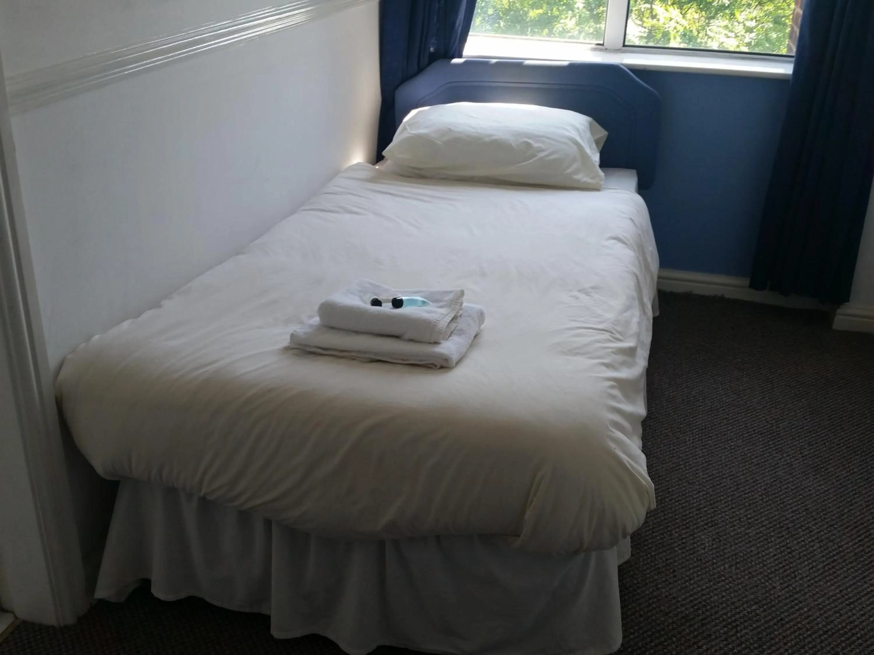 Bed in The Bridge Hotel