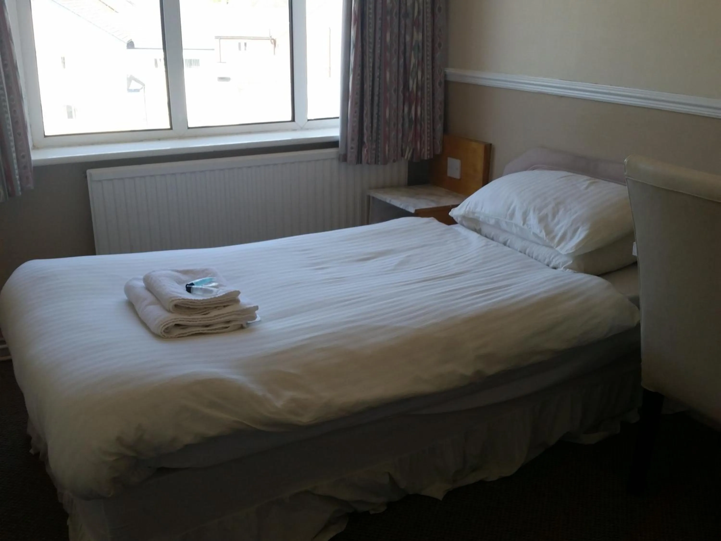 Bed in The Bridge Hotel