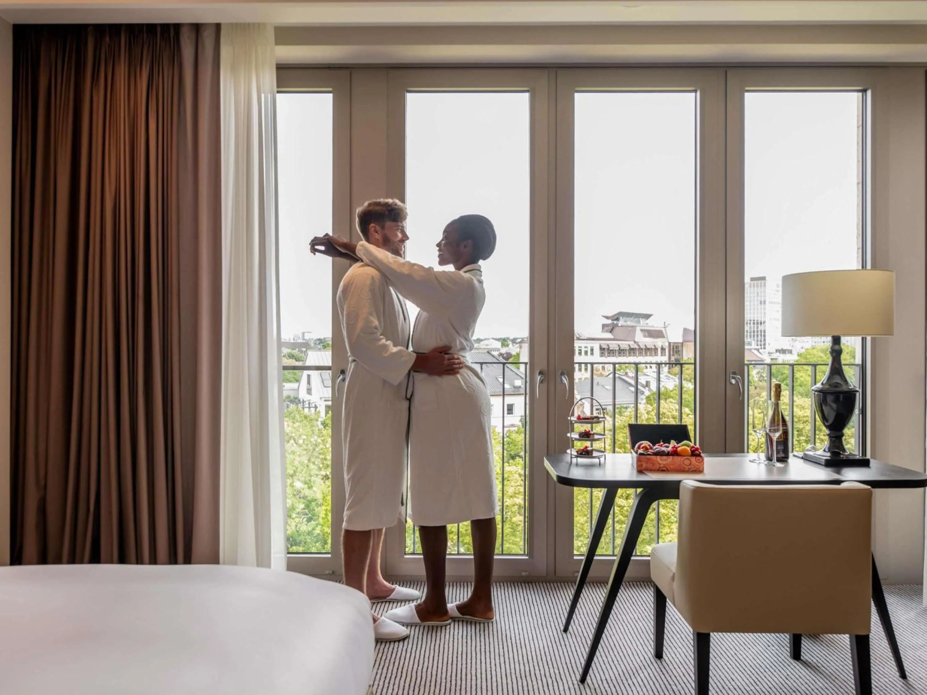 Bedroom in Sofitel Frankfurt Opera