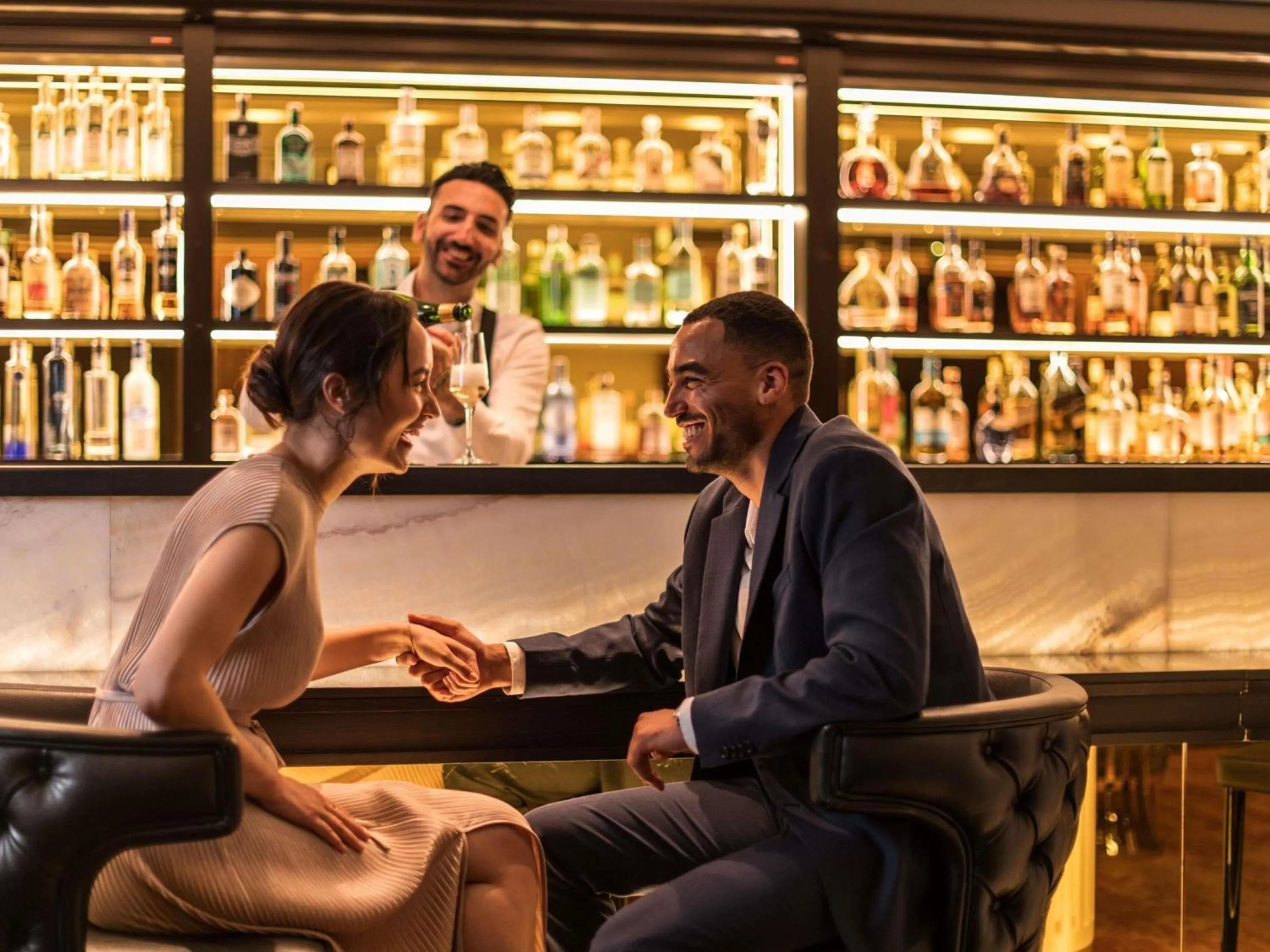 Lounge or bar in Sofitel Frankfurt Opera