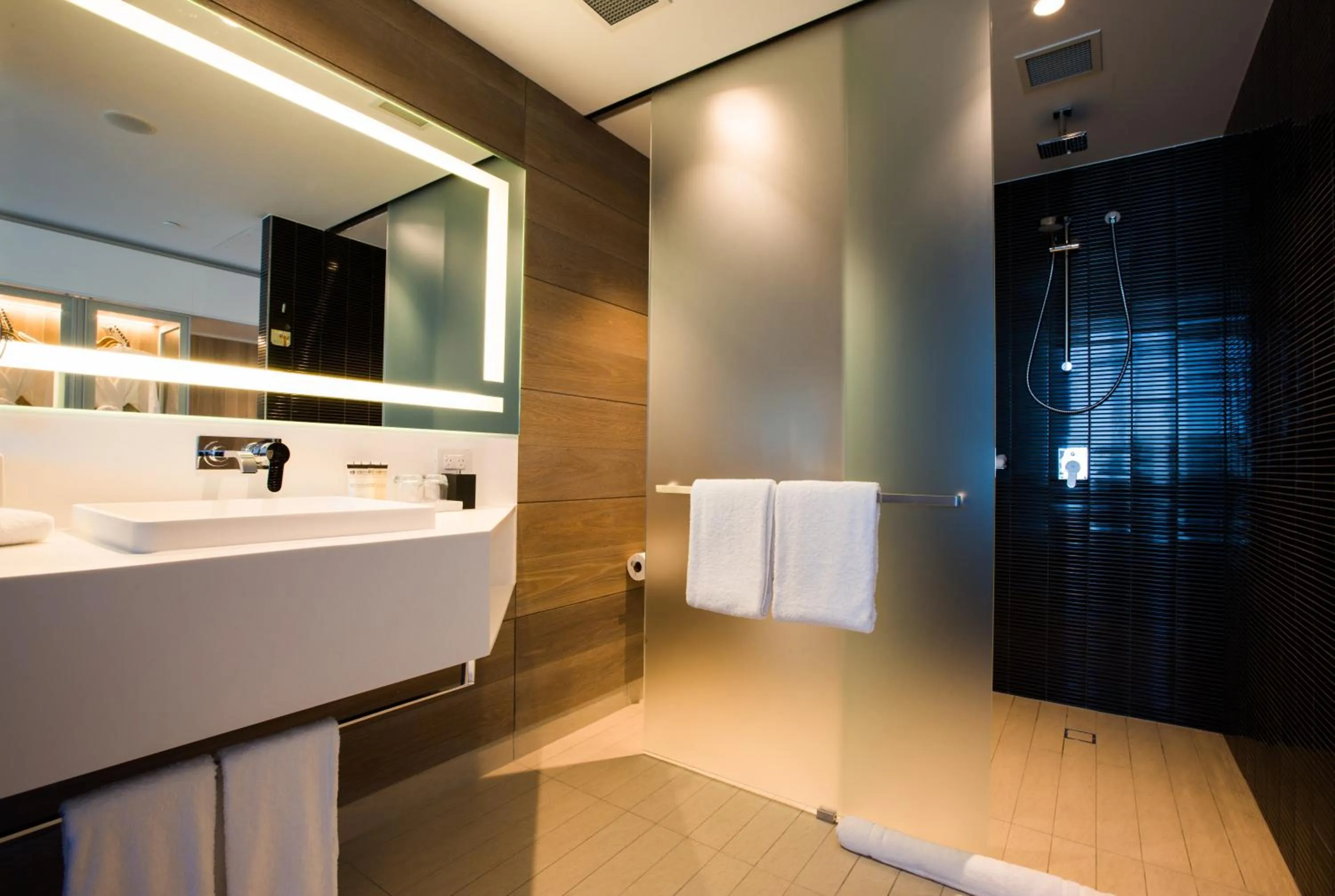 Toilet in Pullman Sydney Airport