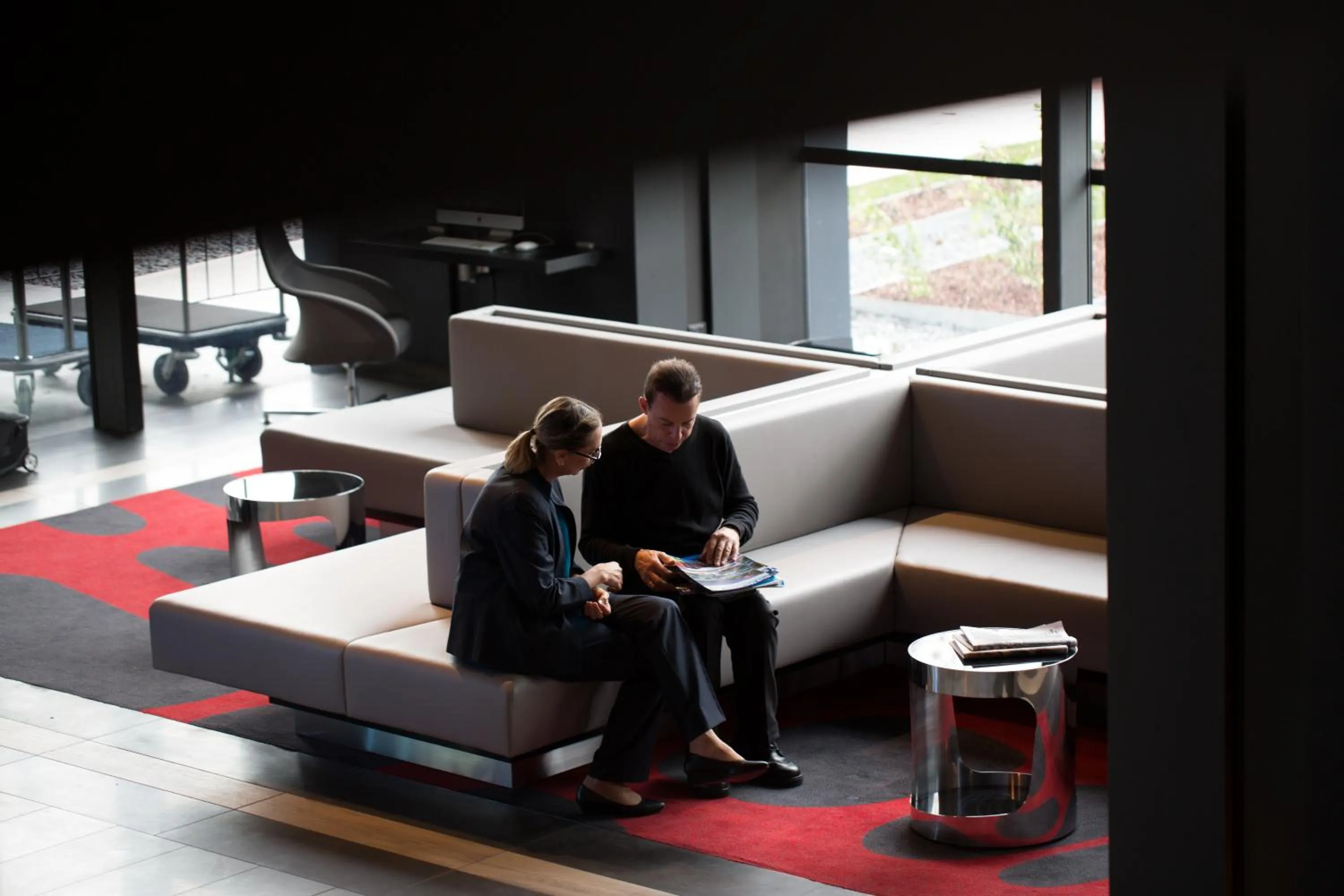 Lobby or reception in Pullman Sydney Airport