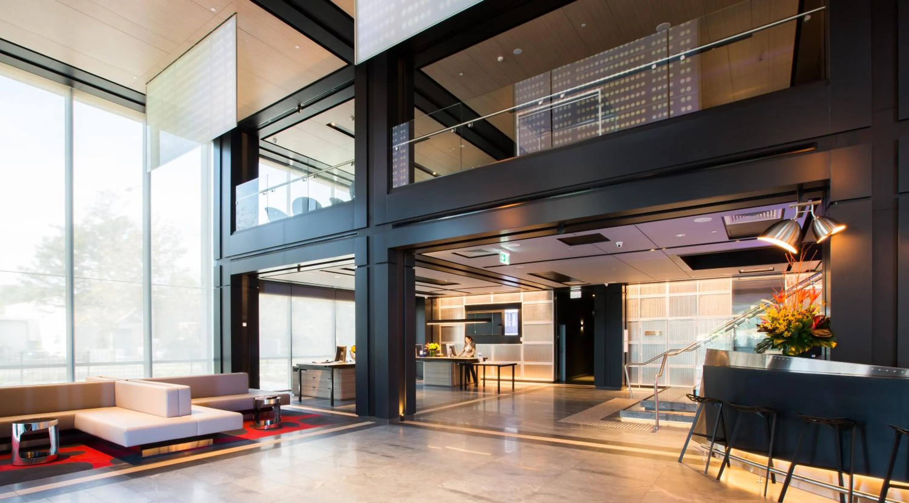 Lobby or reception in Pullman Sydney Airport