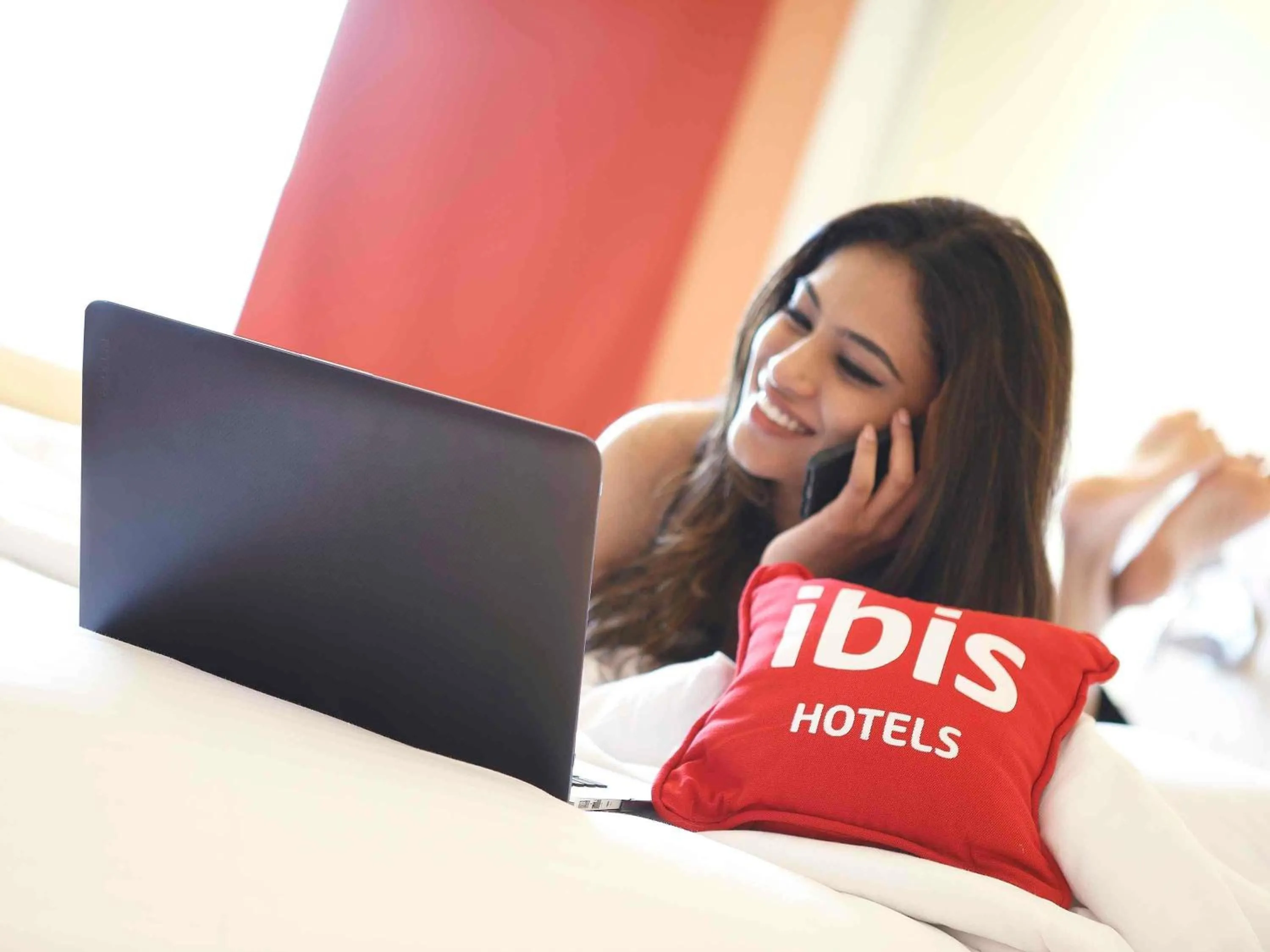 Bedroom in ibis Hyderabad Hitec City - An Accor Brand