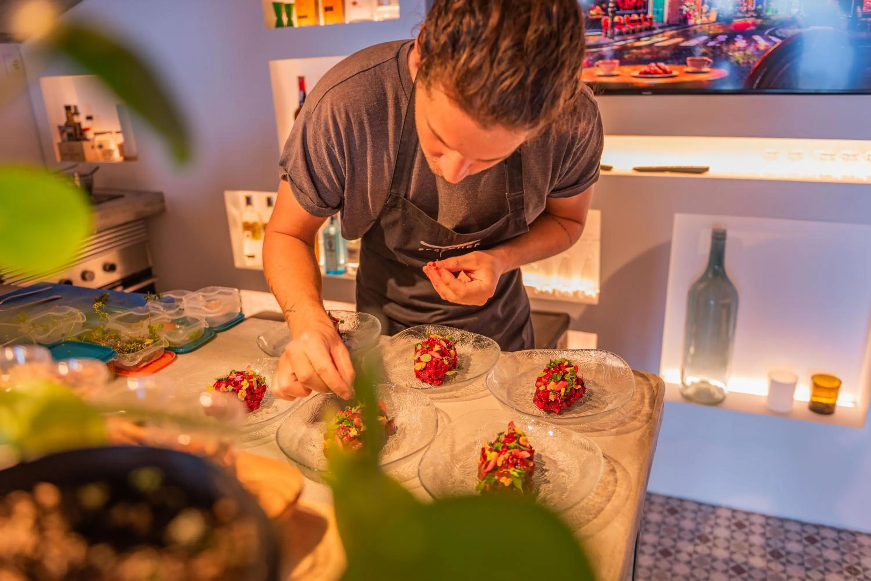 Lounge or bar in Casas da Levada