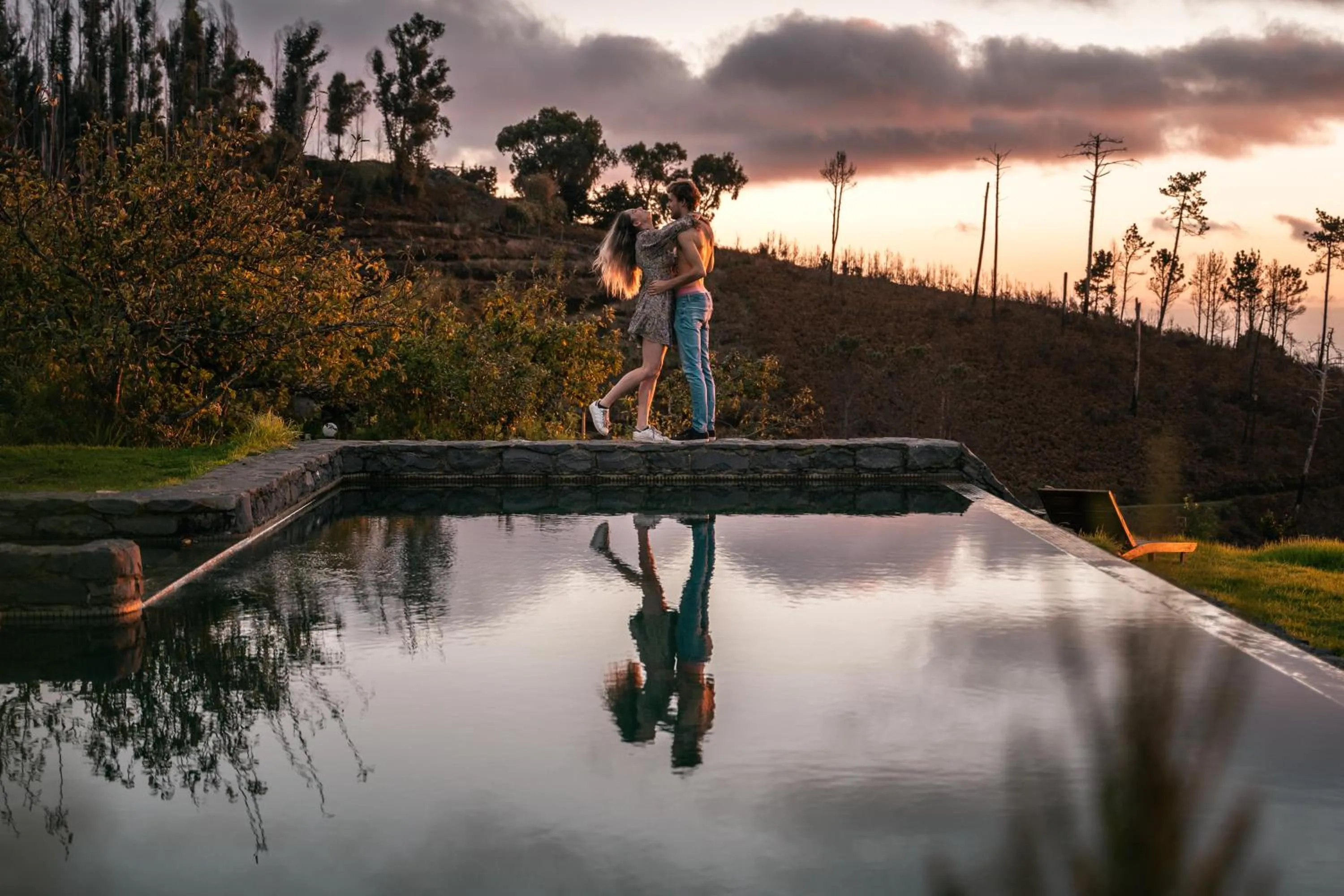 Swimming pool in Casas da Levada