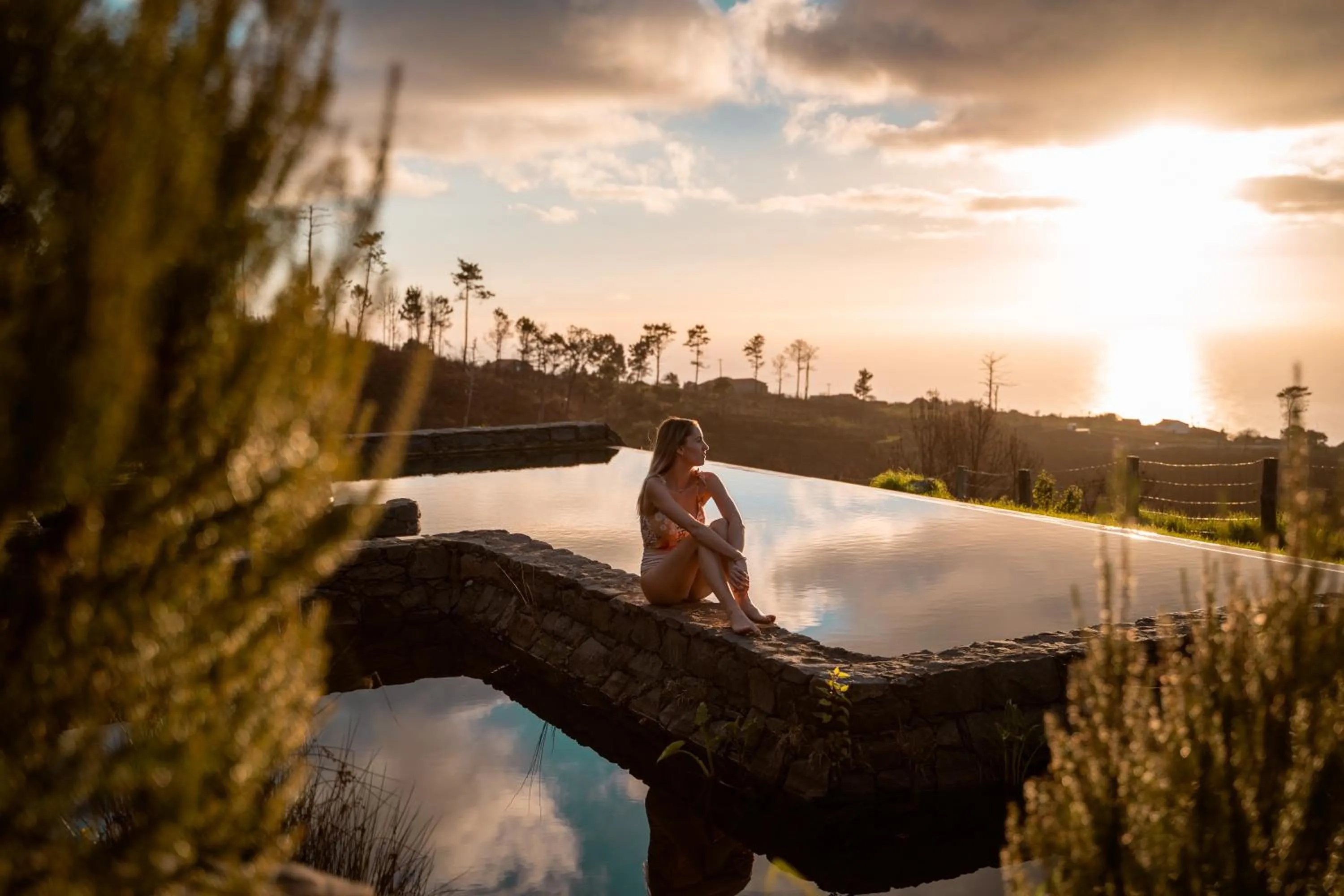 Sunset in Casas da Levada