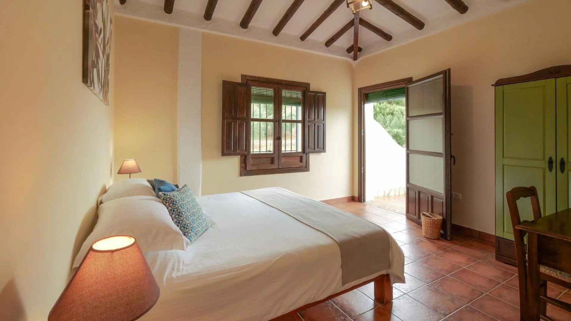 Bedroom, Bed in Casa Olea