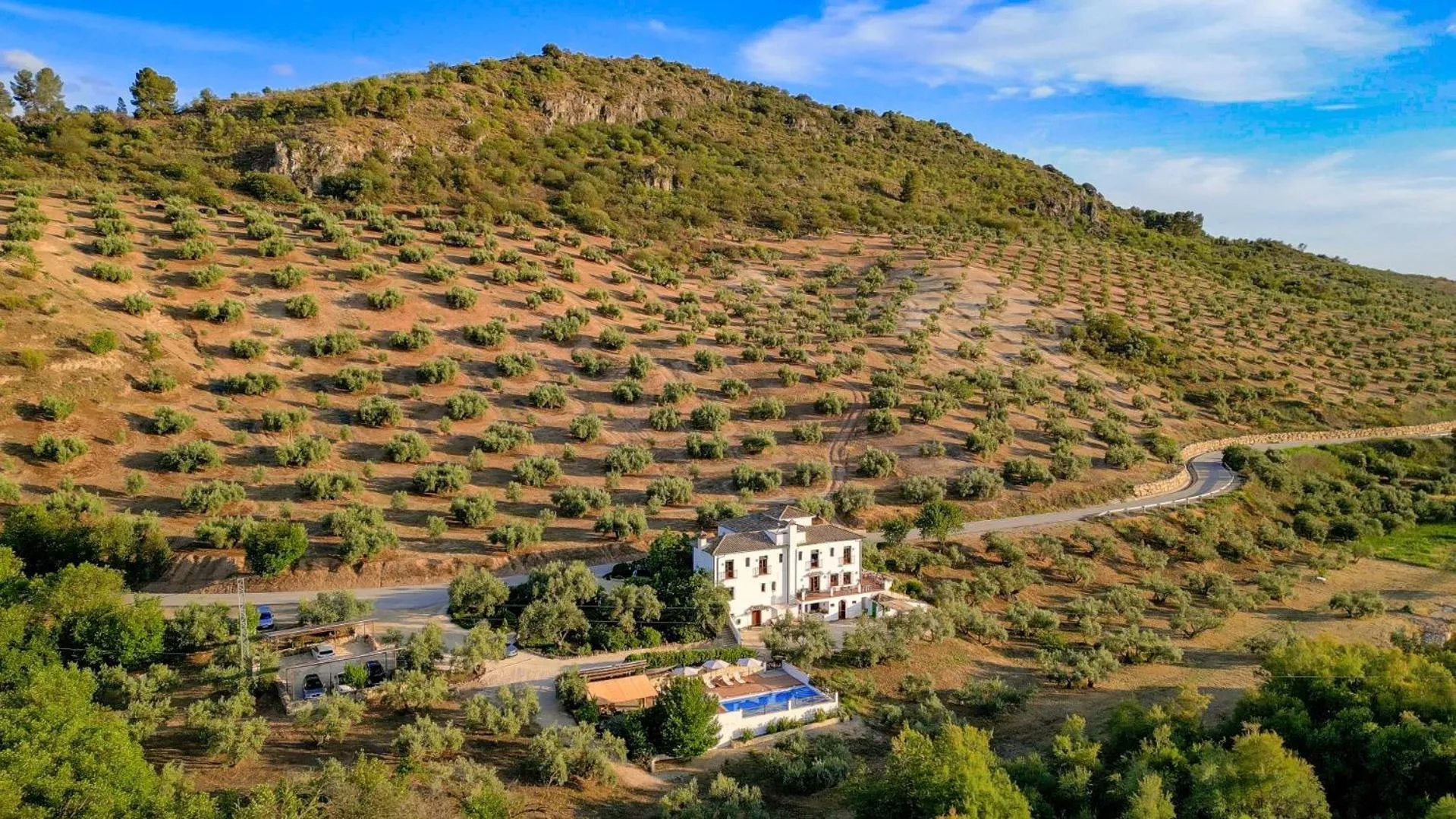 Natural landscape in Casa Olea