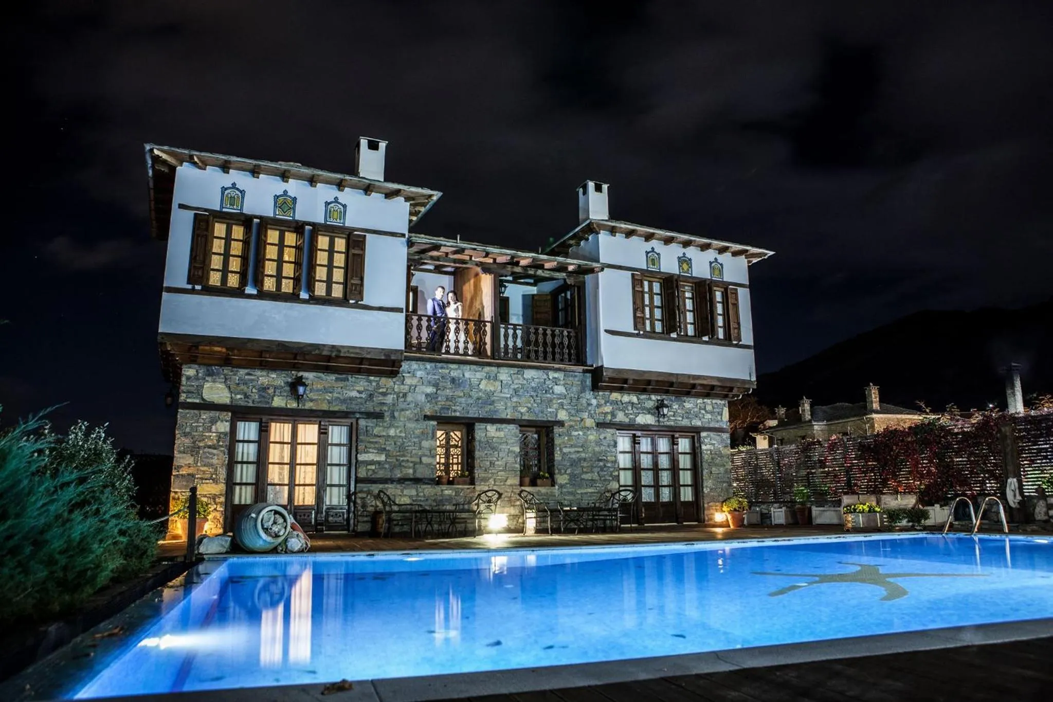 Swimming pool in Archontiko Naoumidi